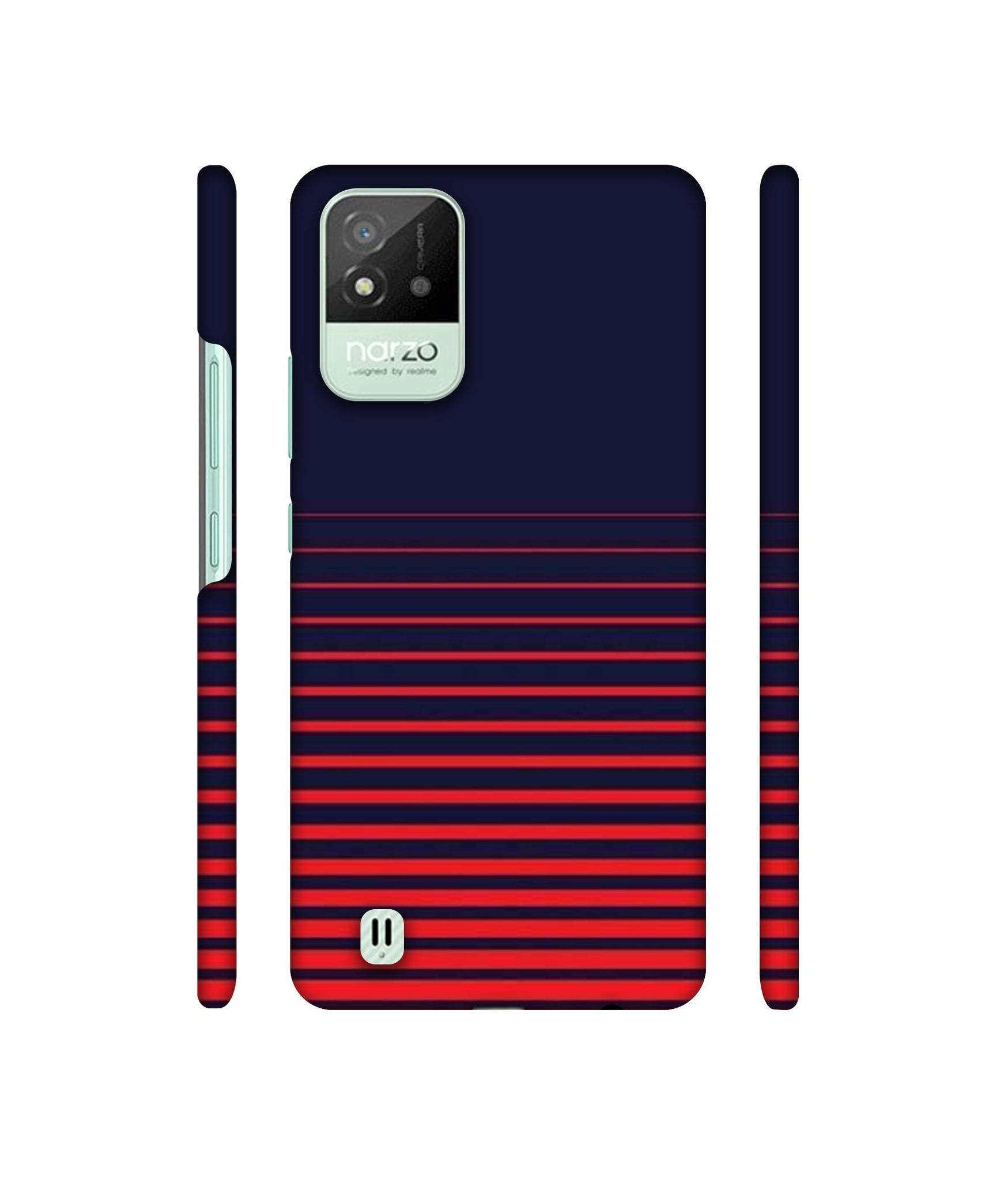 Redline Designer Hard Back Cover for Realme Narzo 50i