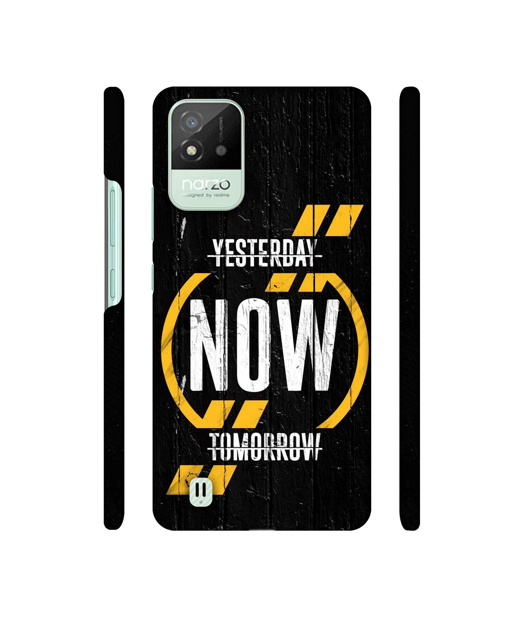 Yesterday Cross Designer Hard Back Cover for Realme Narzo 50i