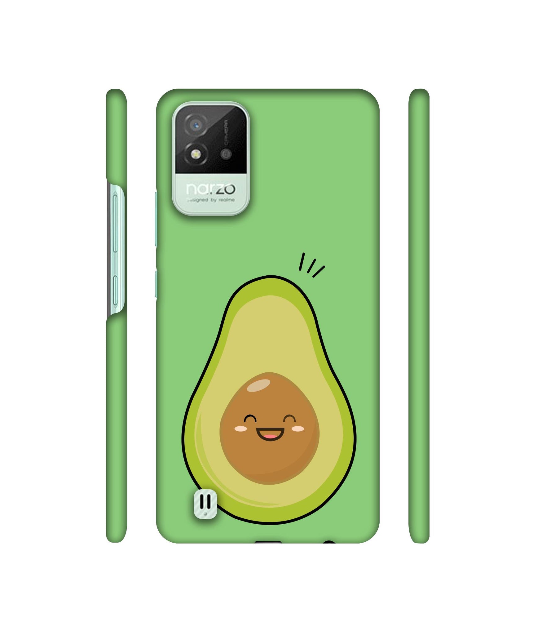 Avocados Designer Hard Back Cover for Realme Narzo 50i