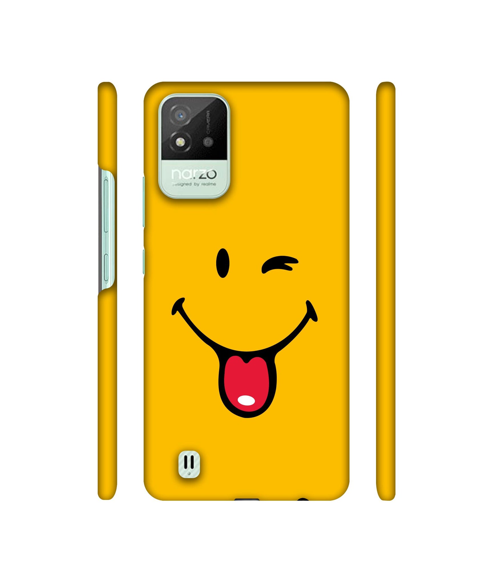 Masti Face Designer Hard Back Cover for Realme Narzo 50i