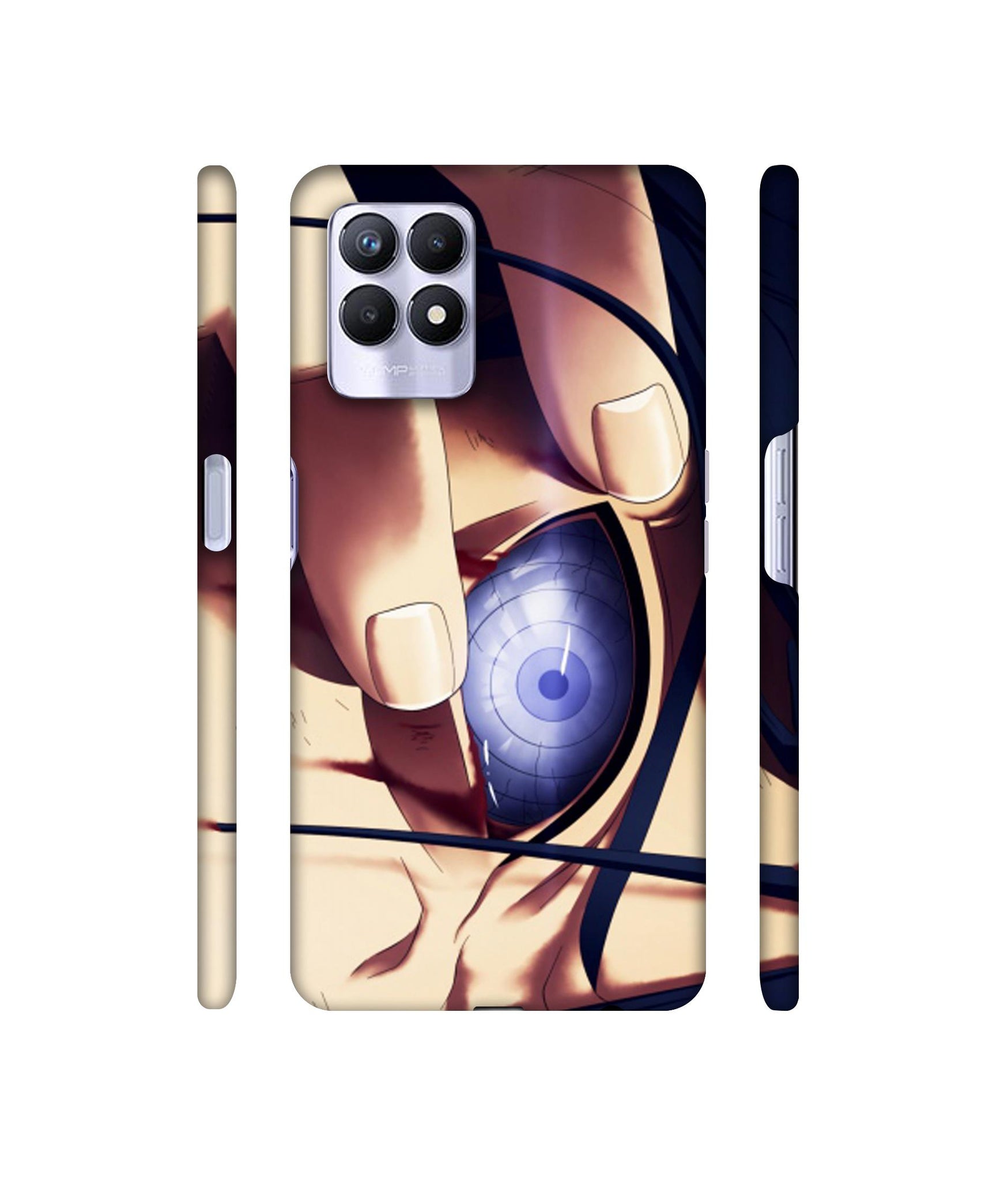 Anime Naruto Eye Designer Hard Back Cover for Realme 8i