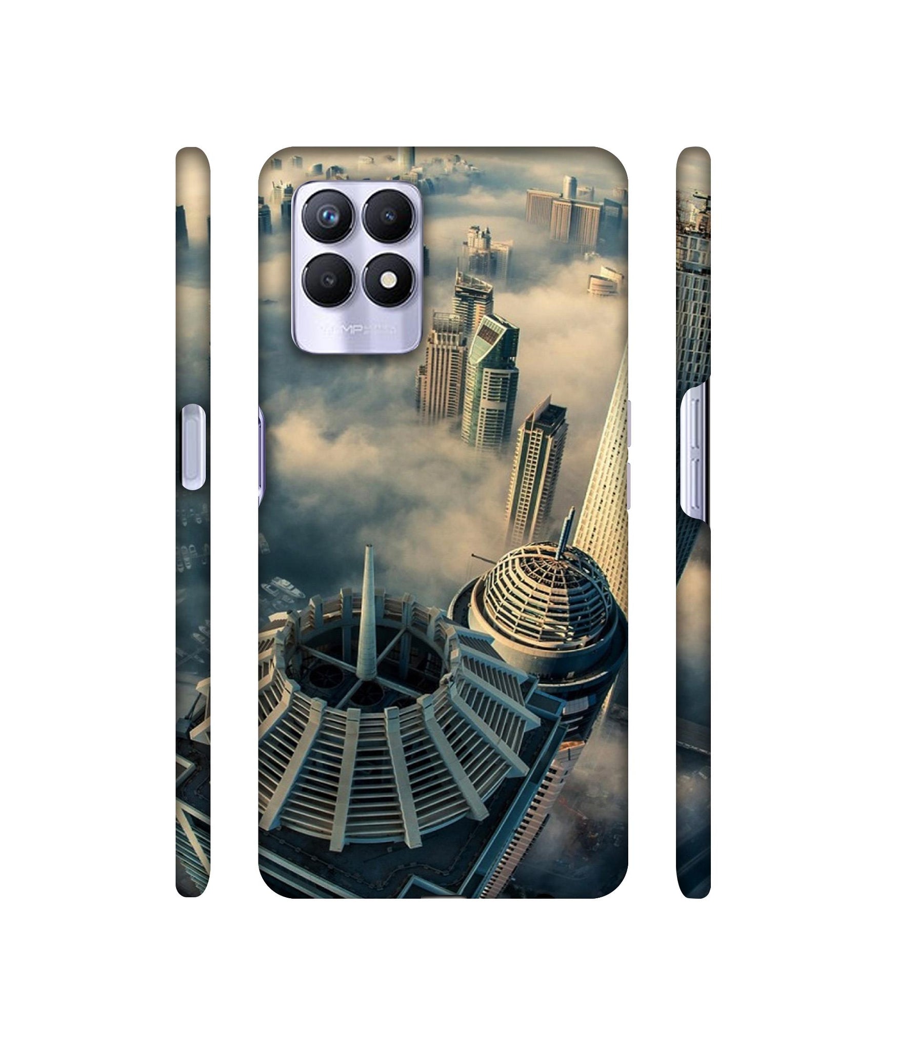 City Scapes Designer Hard Back Cover for Realme 8i