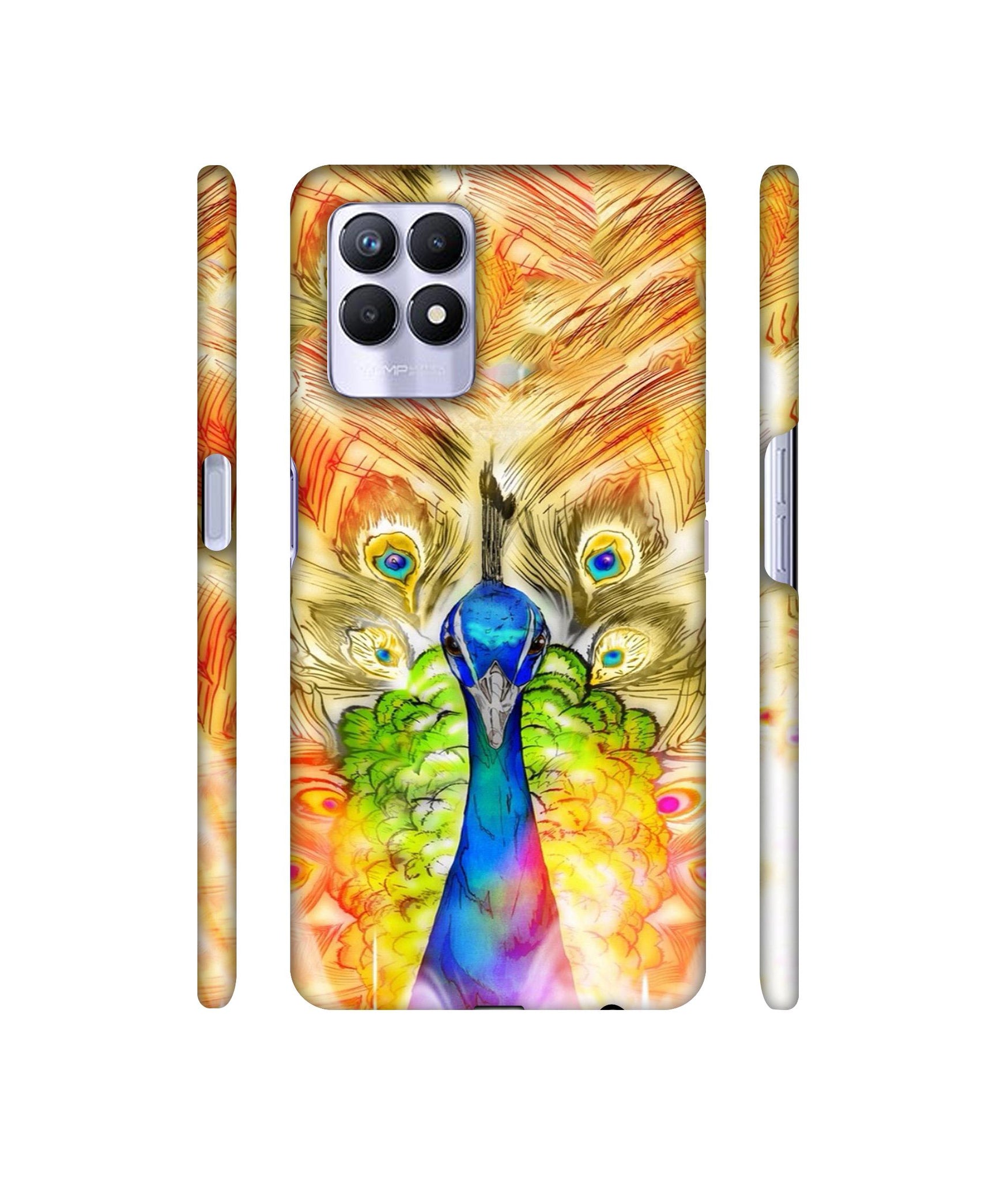 Colorful Joy Pattern Designer Hard Back Cover for Realme 8i