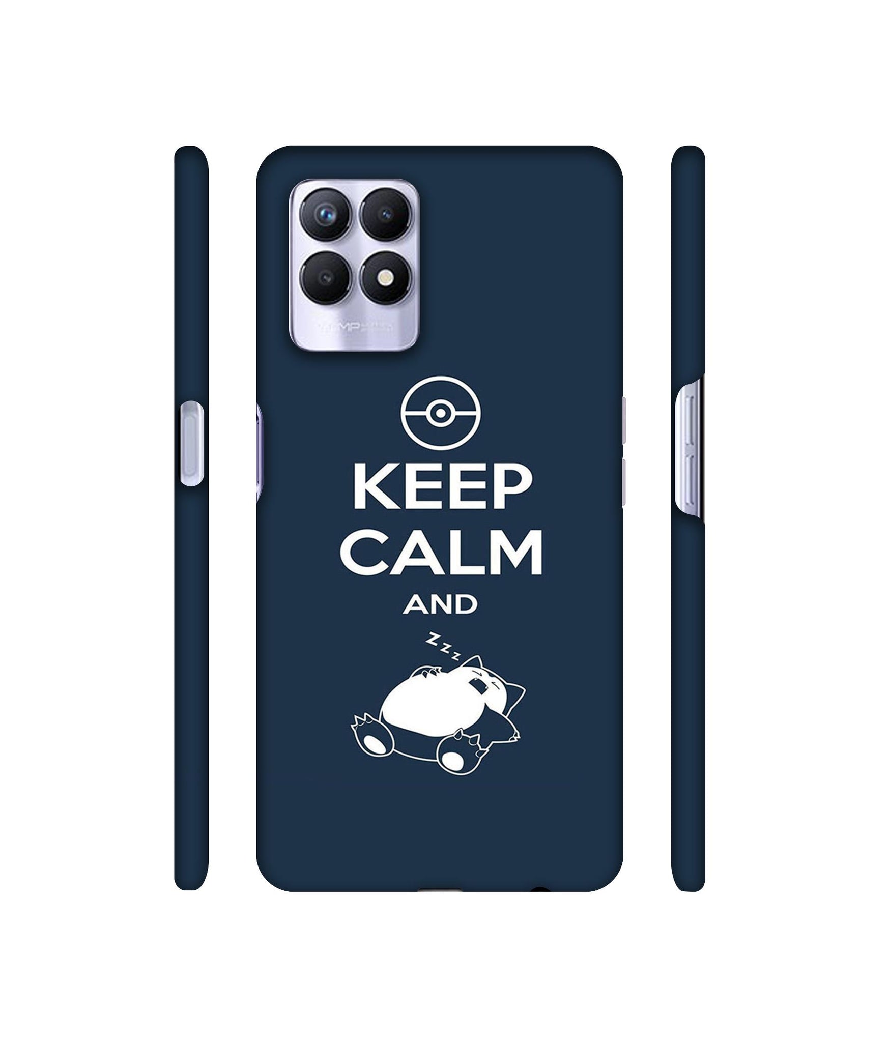 Sleep Pattern Designer Hard Back Cover for Realme 8i