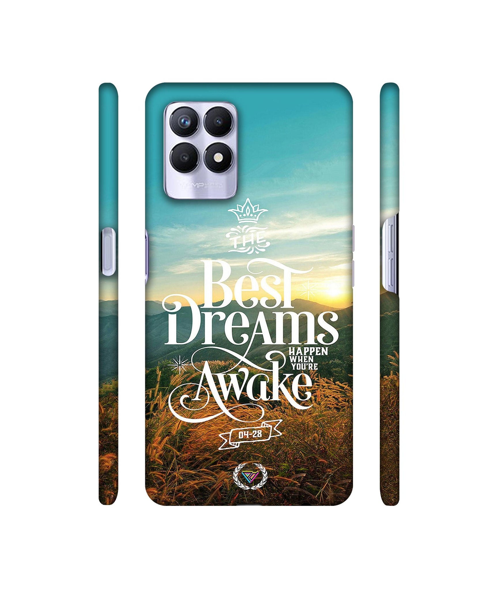 Dreams Designer Hard Back Cover for Realme 8i