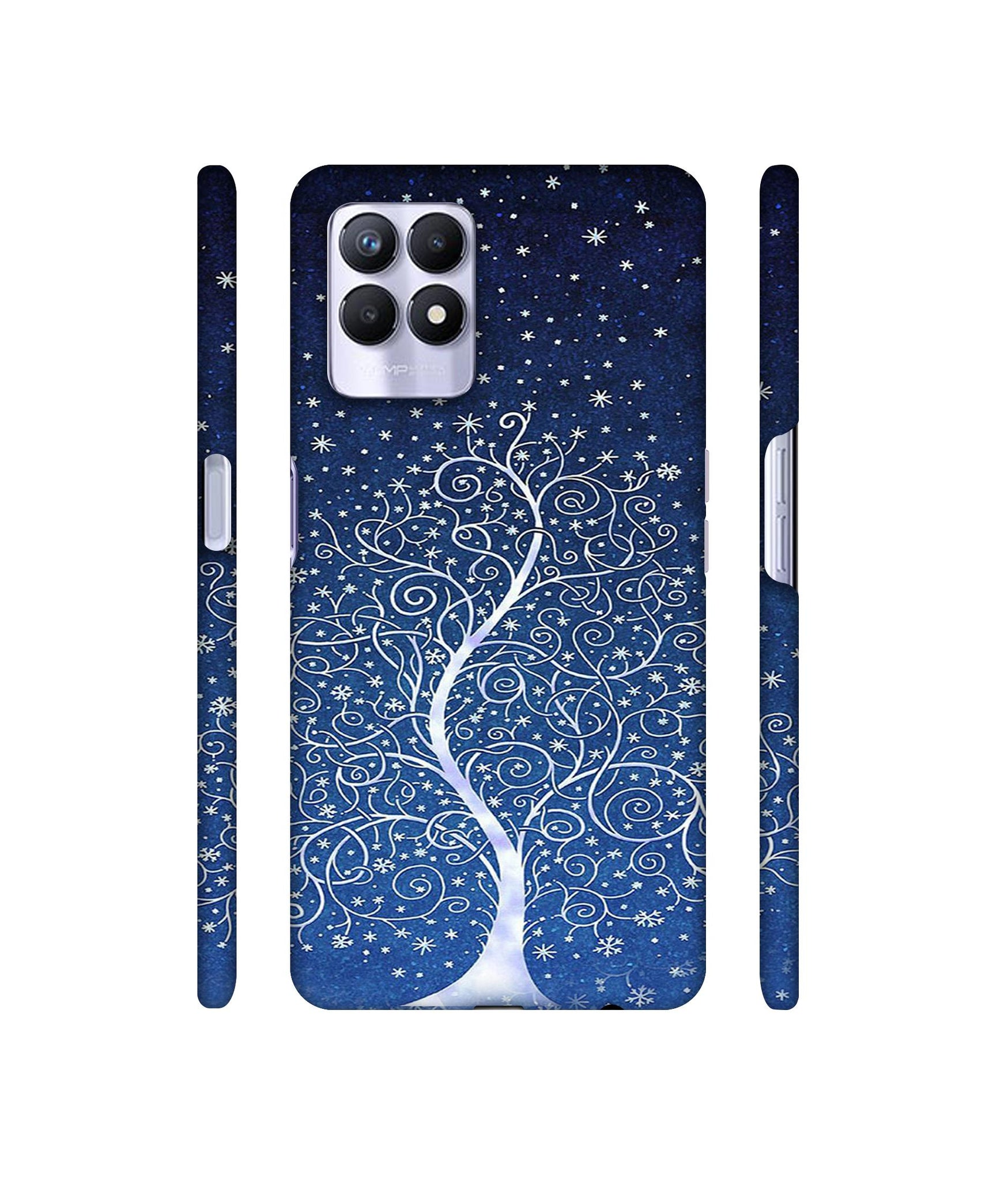 Magic Tree Designer Hard Back Cover for Realme 8i