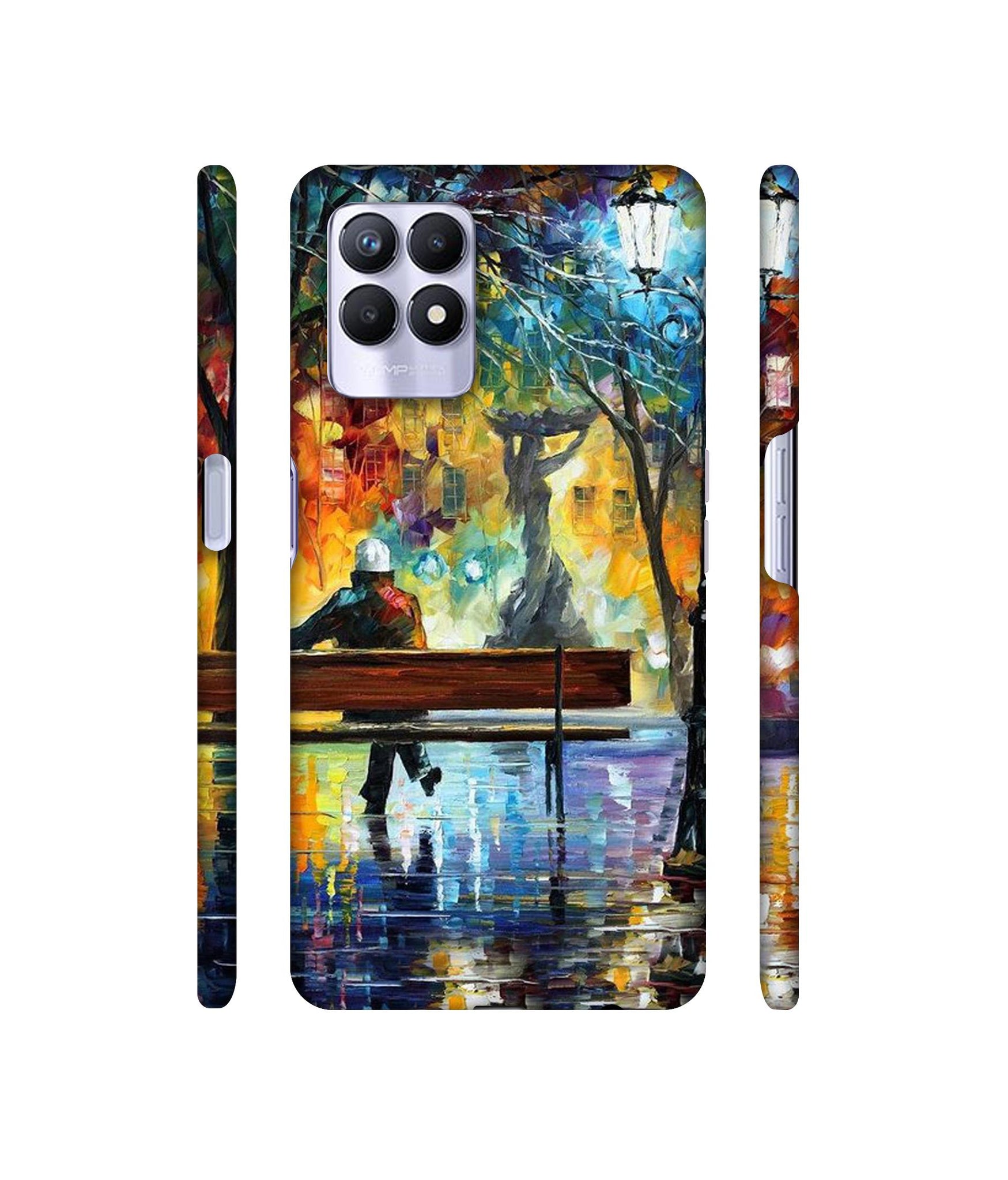 Man Resting Designer Hard Back Cover for Realme 8i