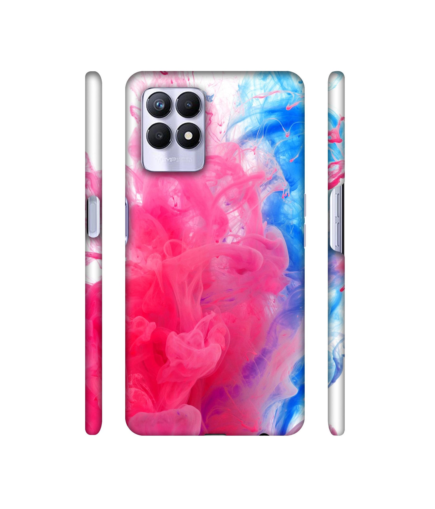 Fractal Paint Designer Hard Back Cover for Realme 8i