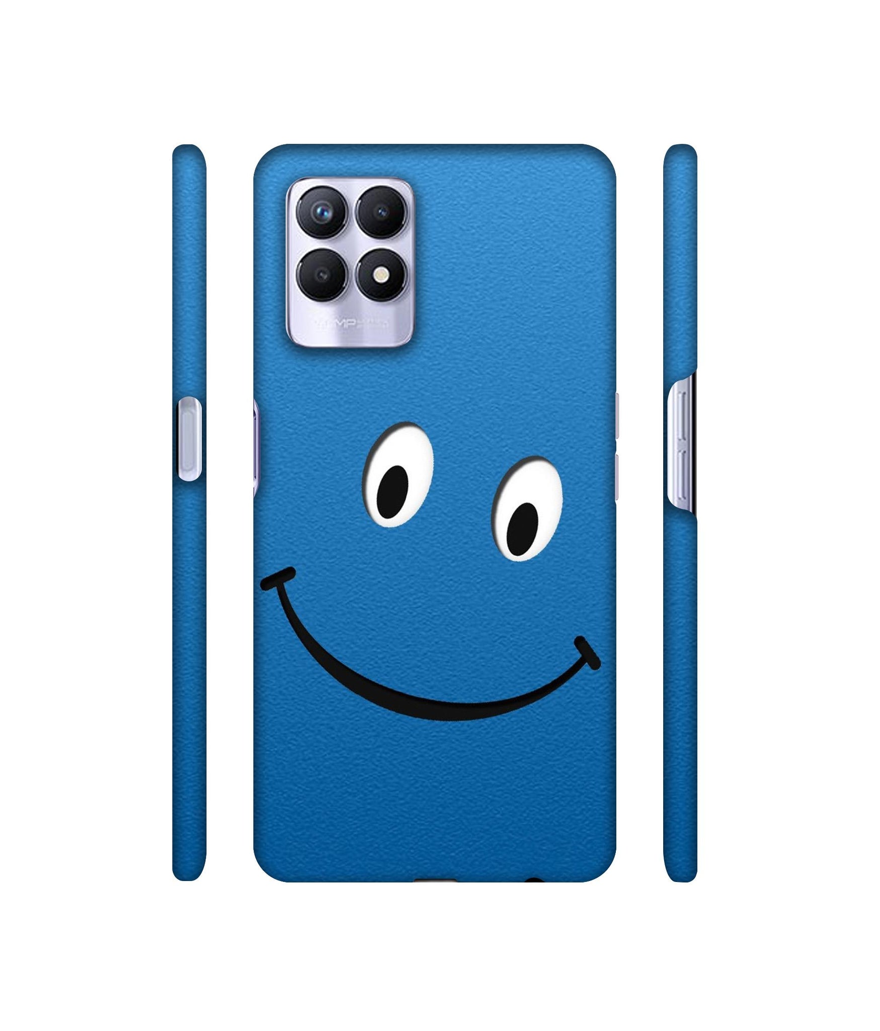 Smile Face1Designer Hard Back Cover for Realme 8i