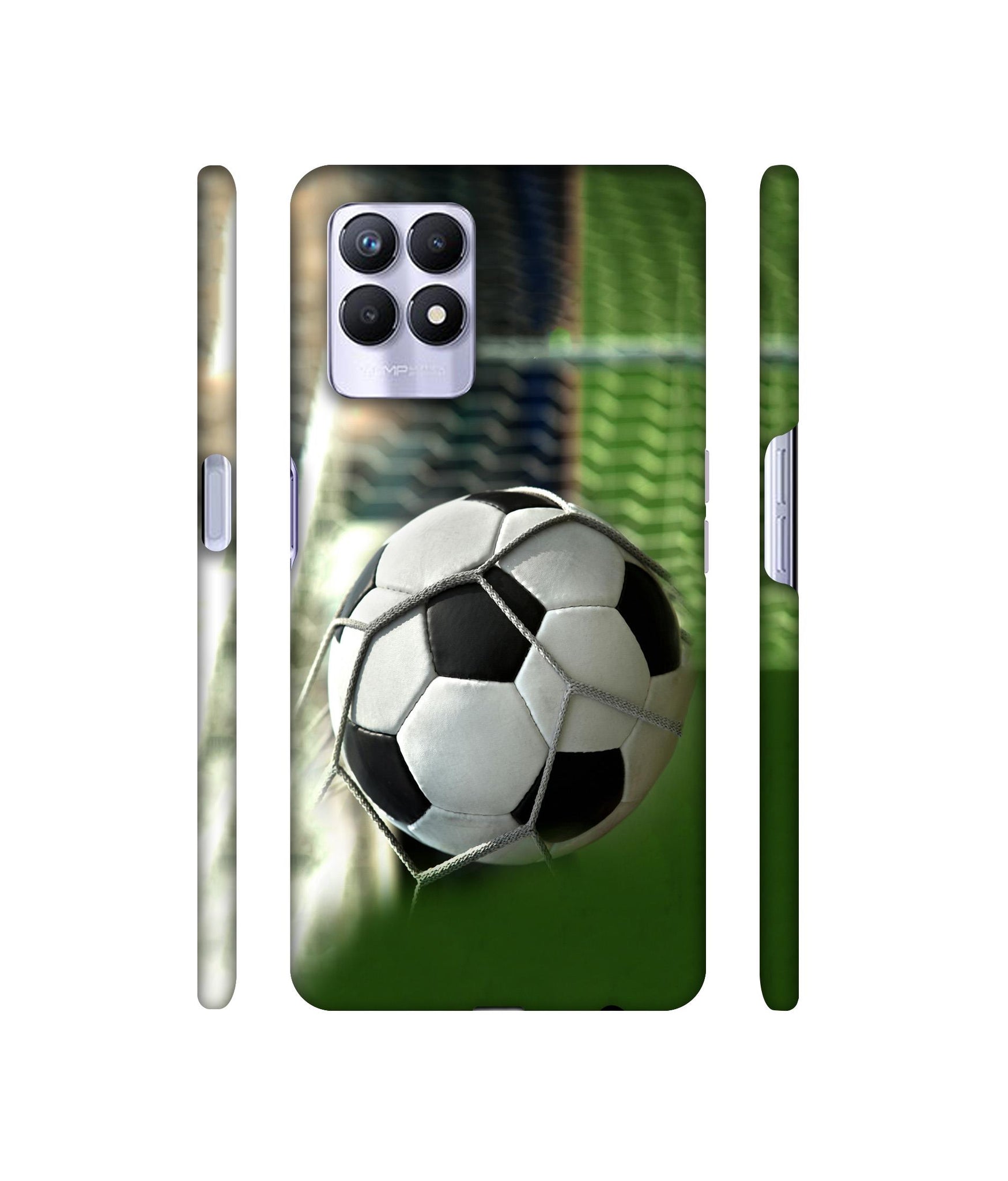 Football Designer Hard Back Cover for Realme 8i