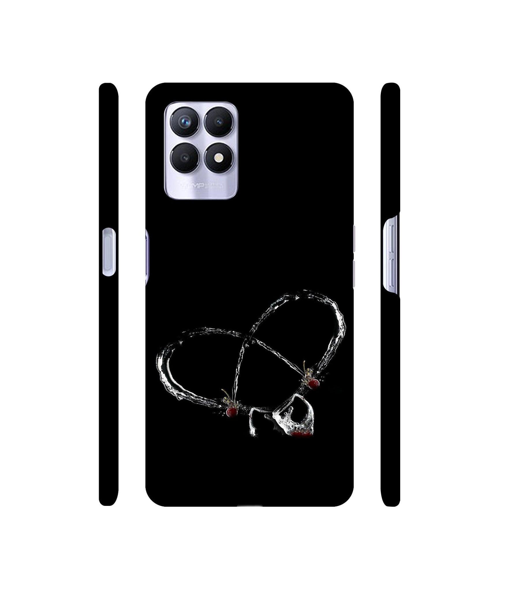 Heart Wine Designer Hard Back Cover for Realme 8i