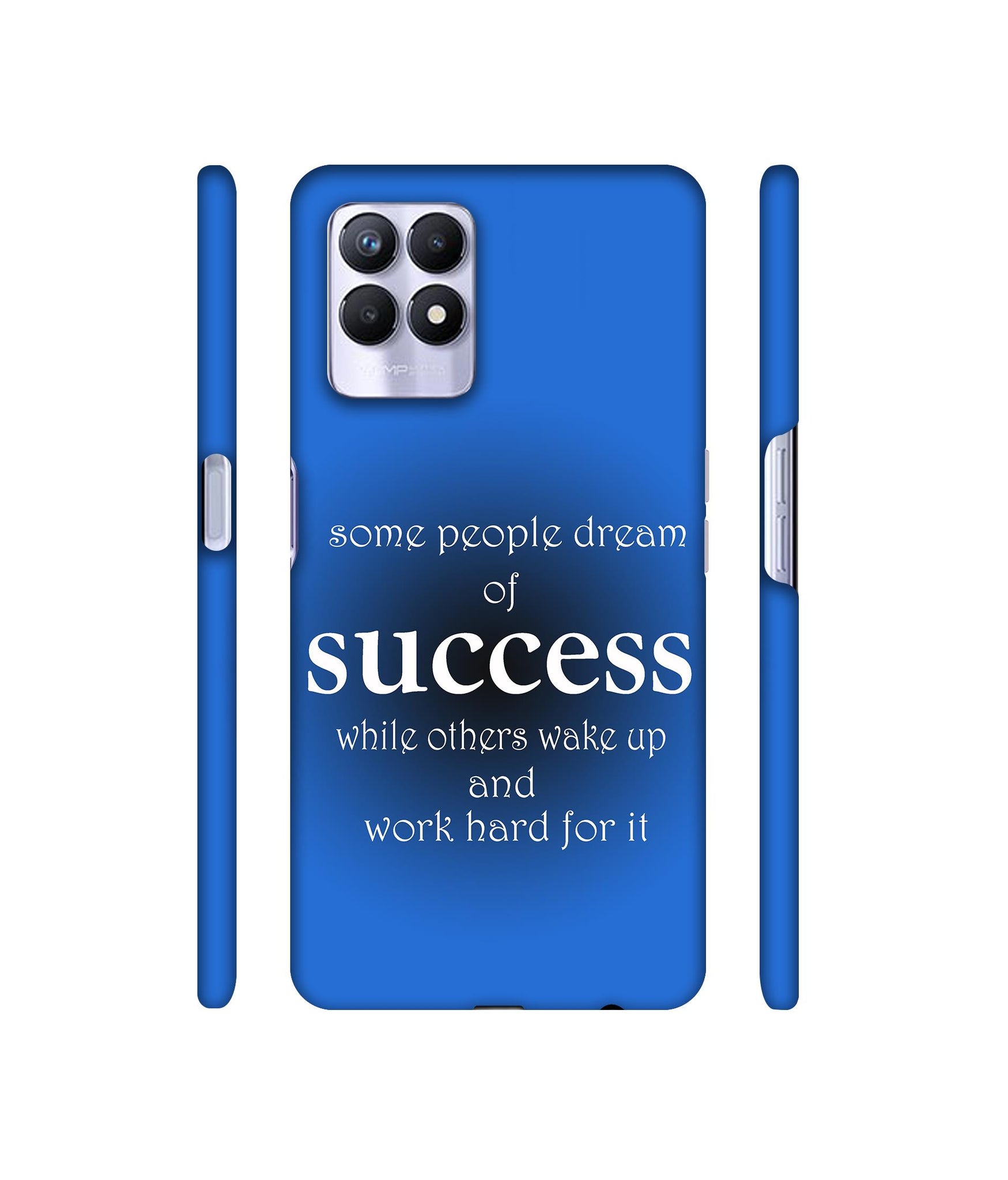 Success Motivational Designer Hard Back Cover for Realme 8i