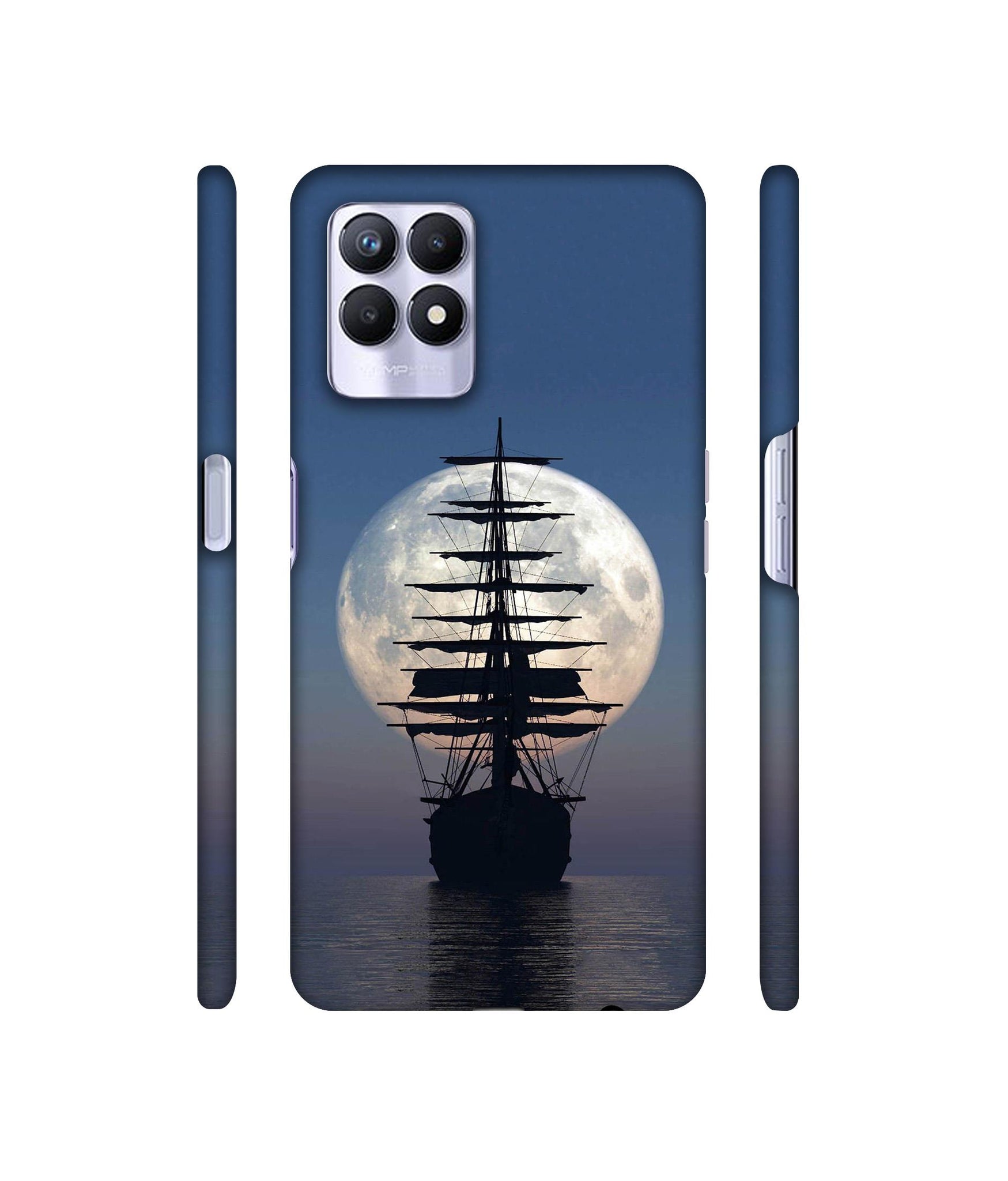 Sea Sunset Designer Hard Back Cover for Realme 8i