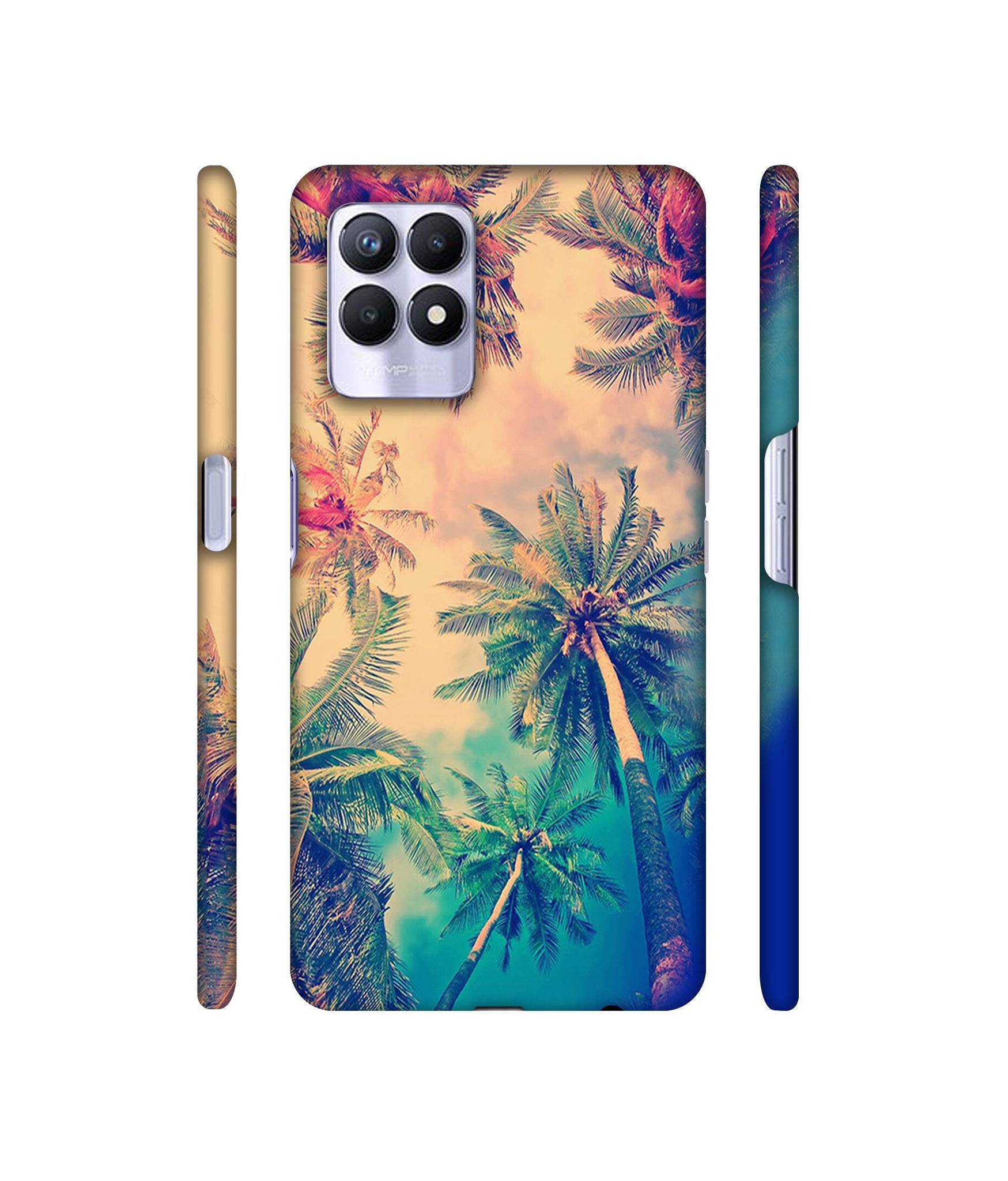 Trees Designer Hard Back Cover for Realme 8i