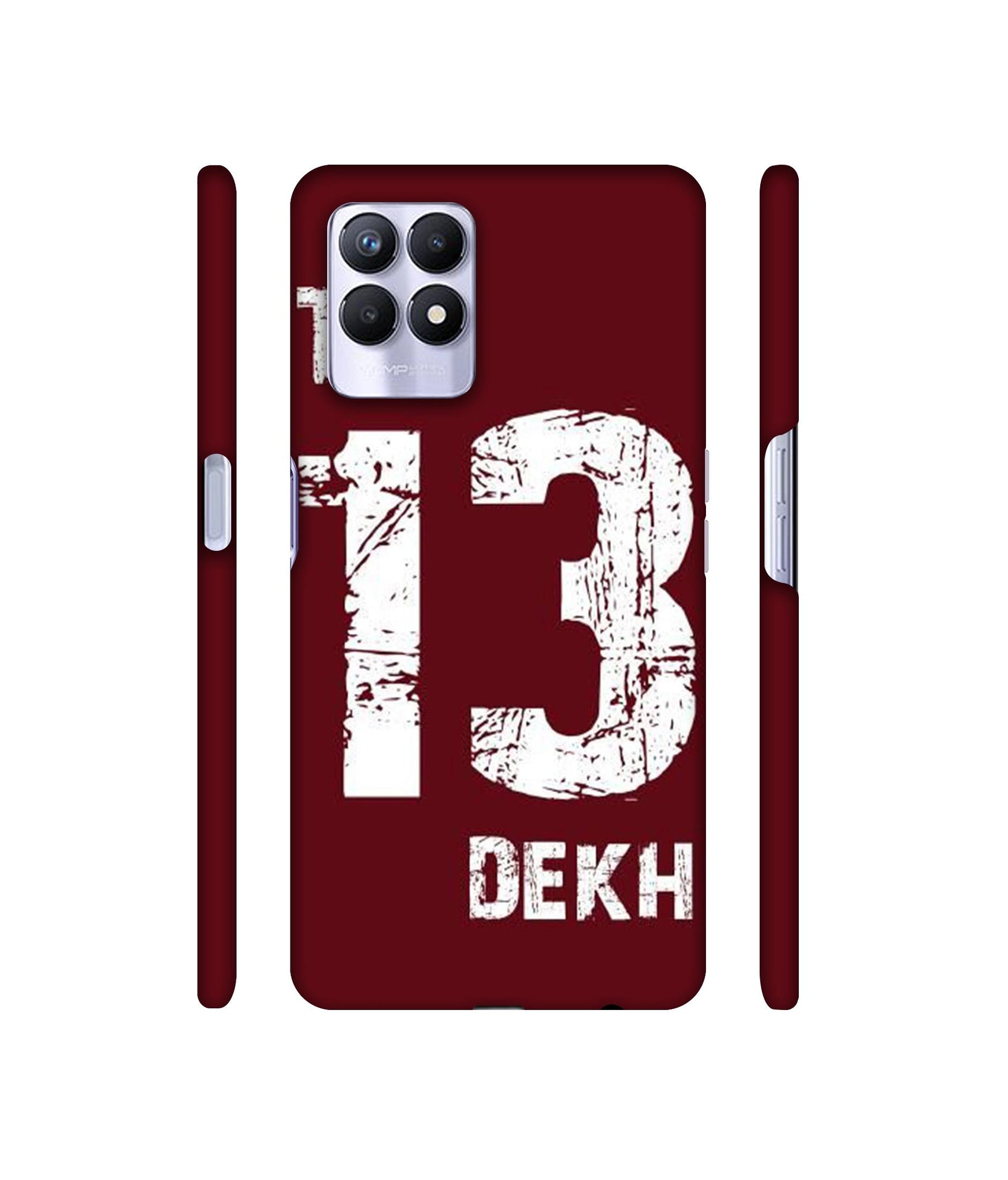 Tu 13 Dekh Designer Hard Back Cover for Realme 8i