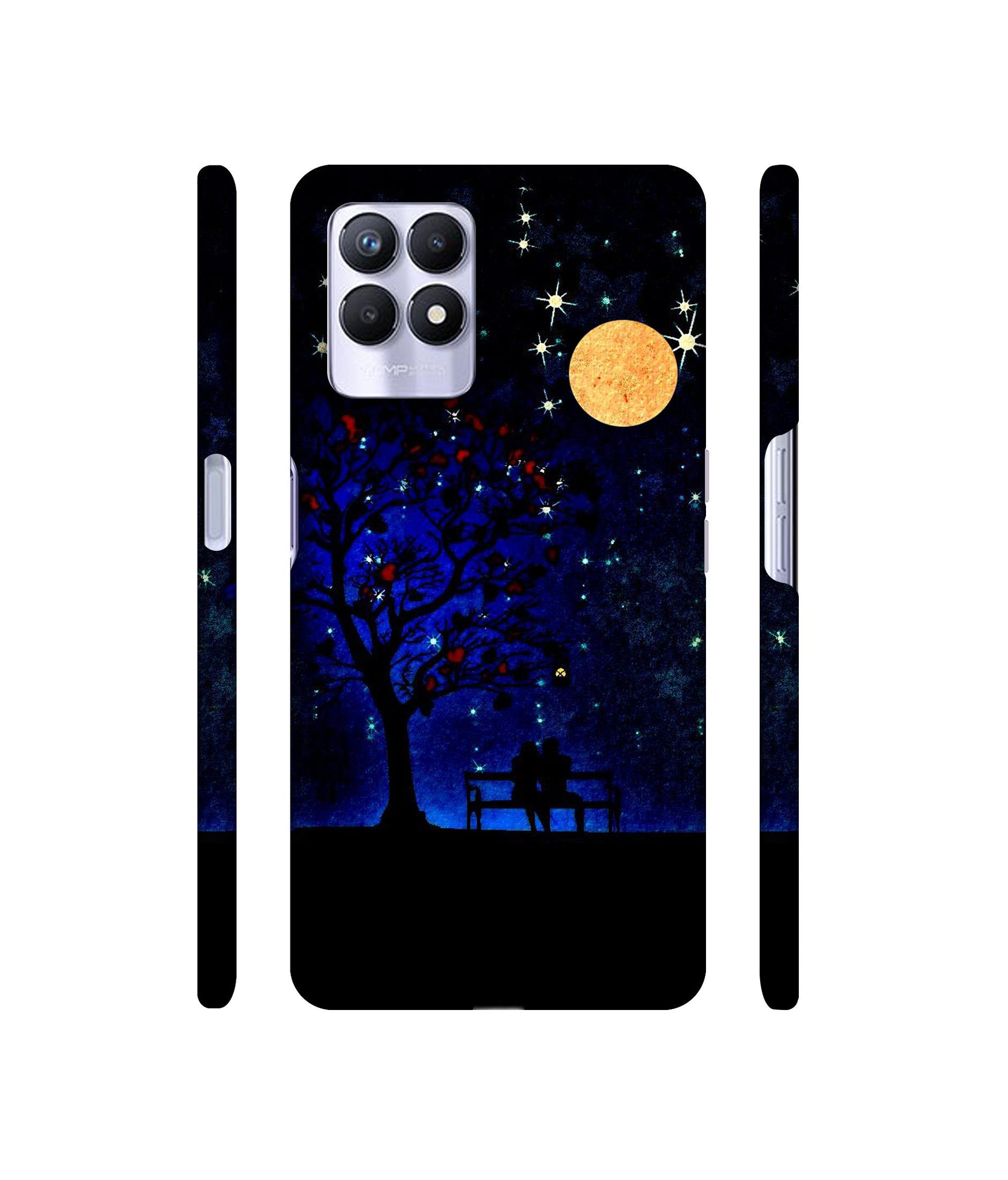 Blue Sky Designer Hard Back Cover for Realme 8i