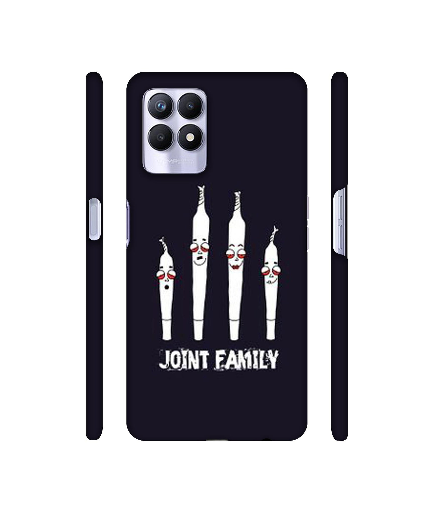 Joint Family Designer Hard Back Cover for Realme 8i