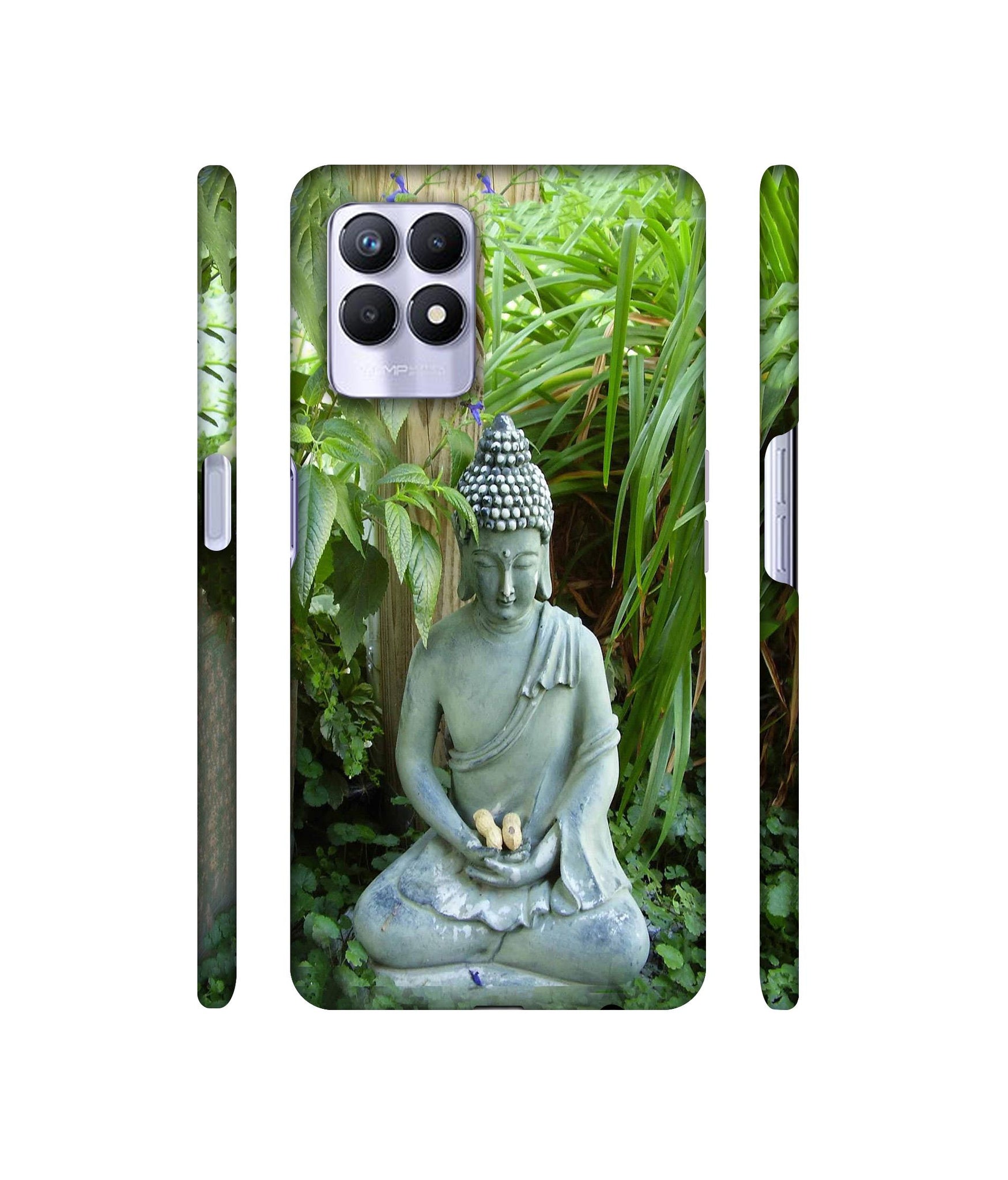 Buddhism Designer Hard Back Cover for Realme 8i