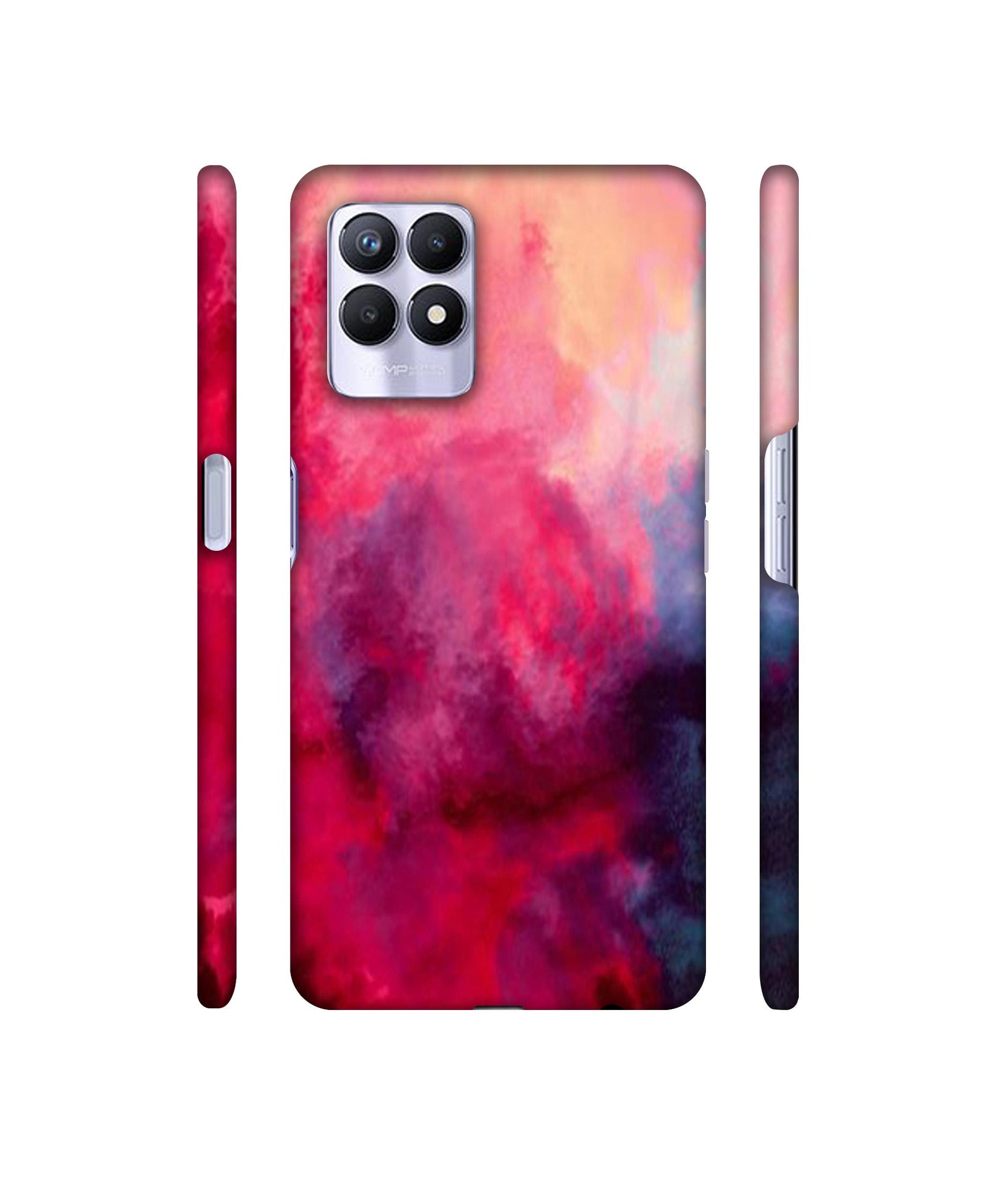 Holi Color Designer Hard Back Cover for Realme 8i