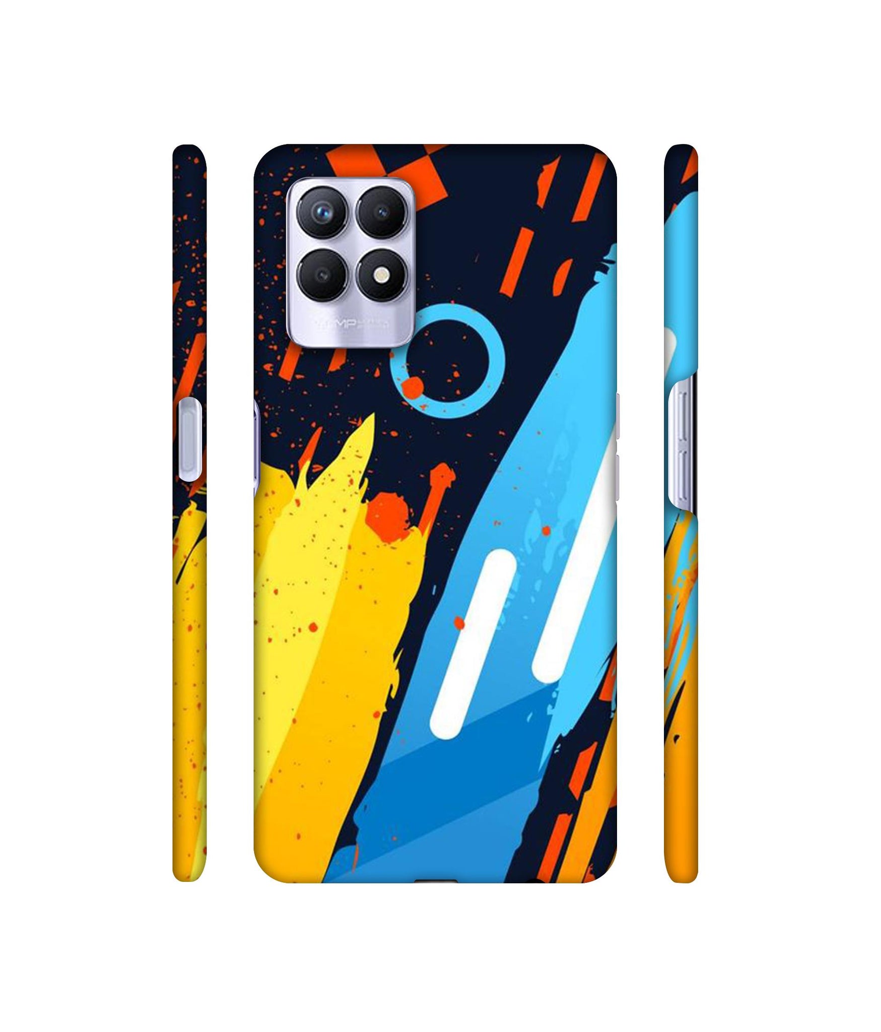 Illustrator Designer Hard Back Cover for Realme 8i