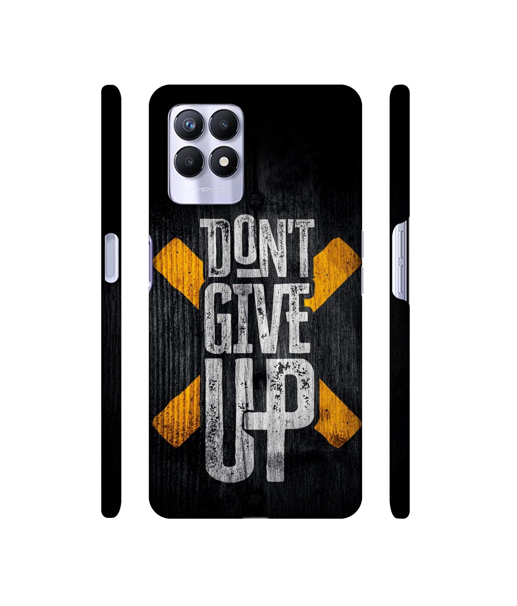 Don't Give Up Designer Hard Back Cover for Realme 8i