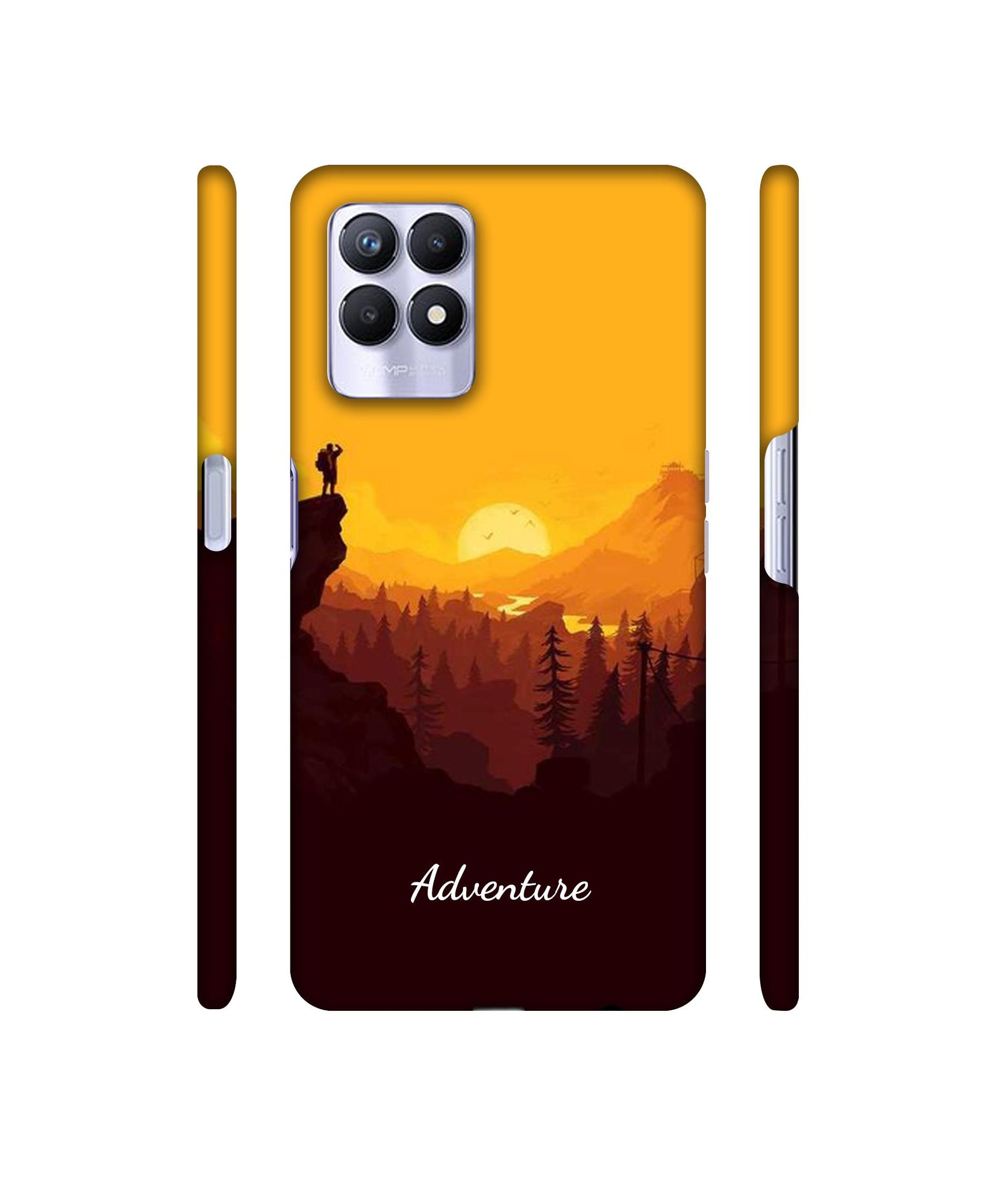 Adventure With Vactor Designer Hard Back Cover for Realme 8i