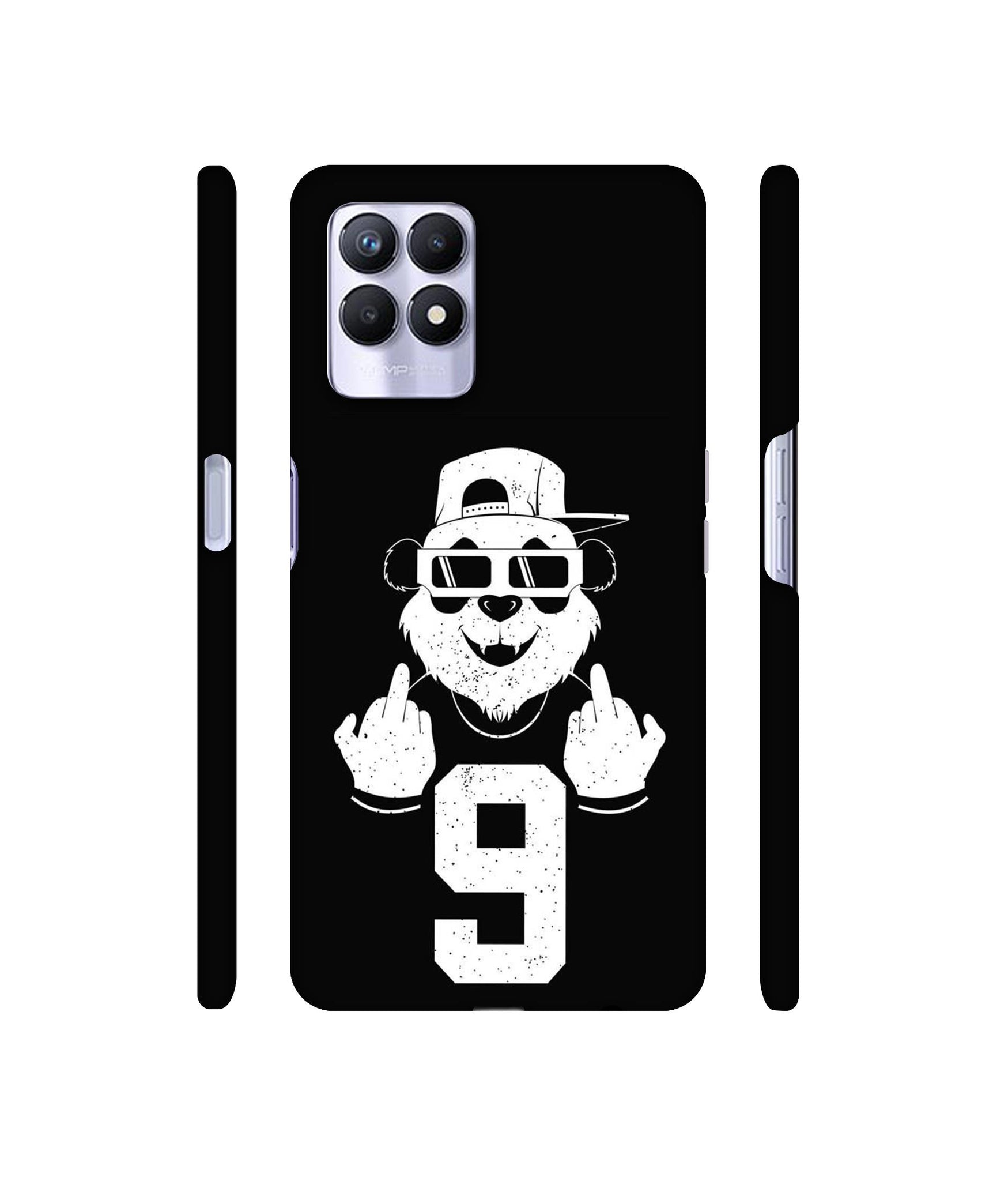 Nine Number Designer Hard Back Cover for Realme 8i