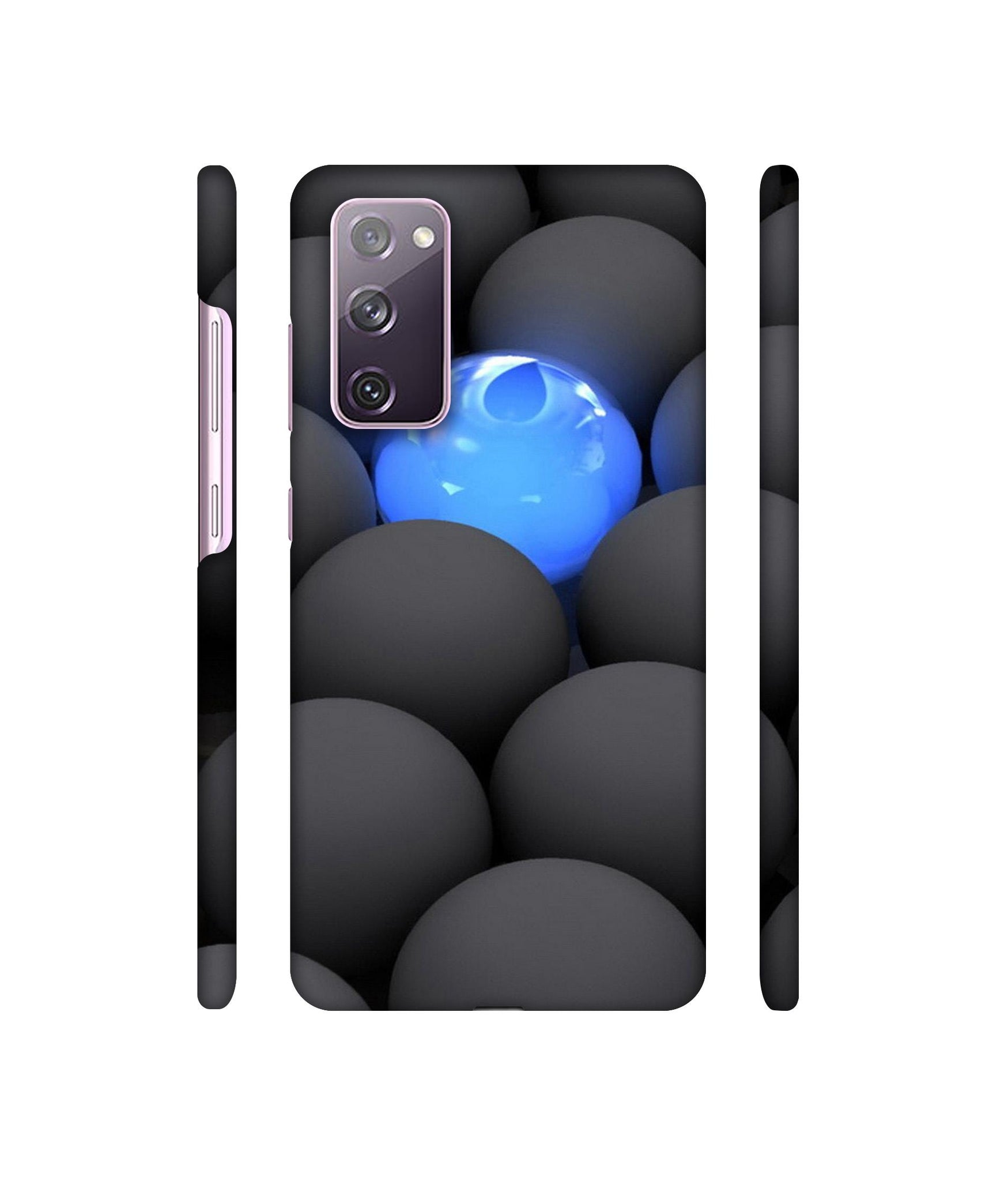 Balls Dark Neon Sight Surface Designer Hard Back Cover for Samsung Galaxy S20 FE 5G