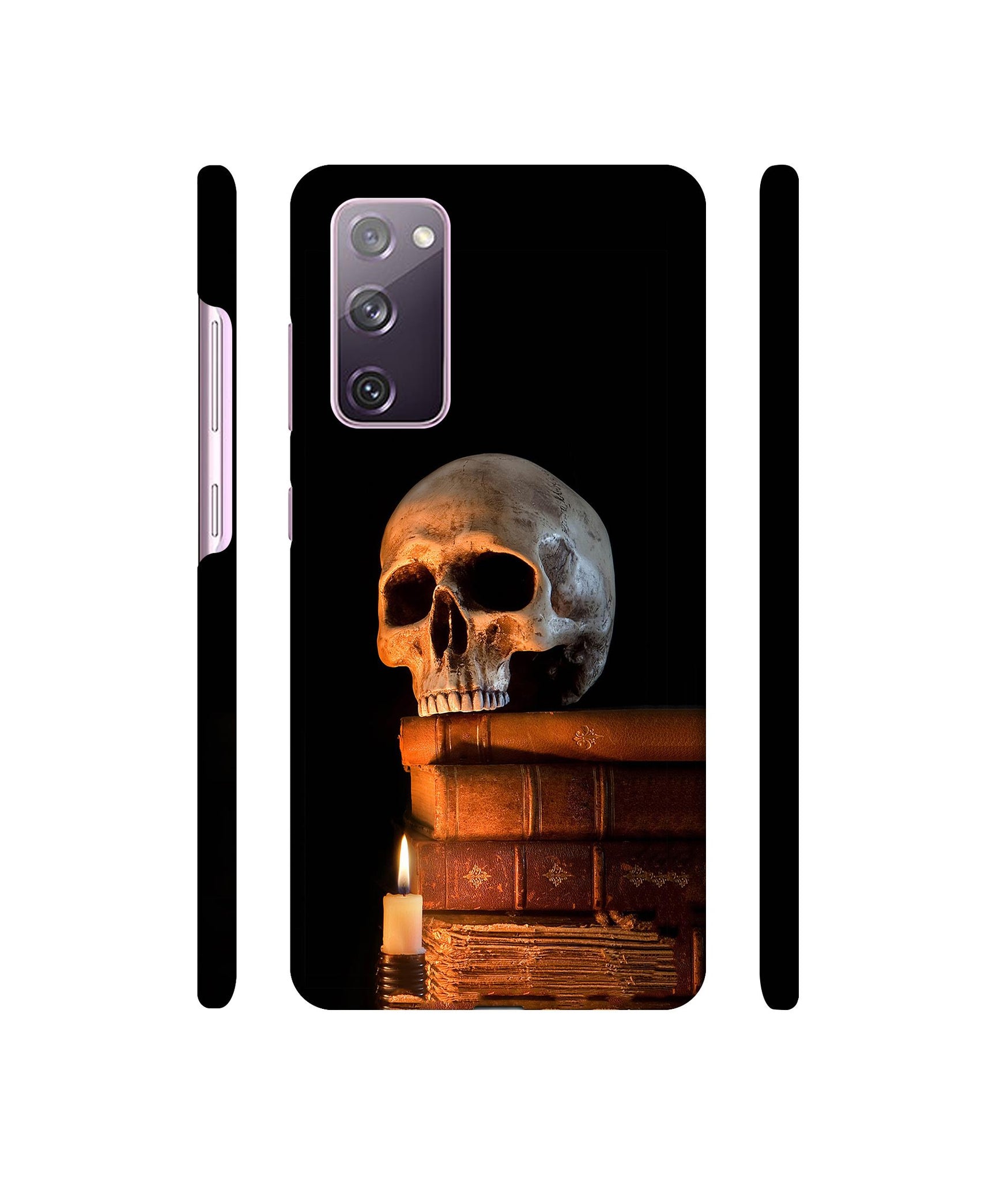 Skull Magic Candles Books Designer Hard Back Cover for Samsung Galaxy S20 FE 5G