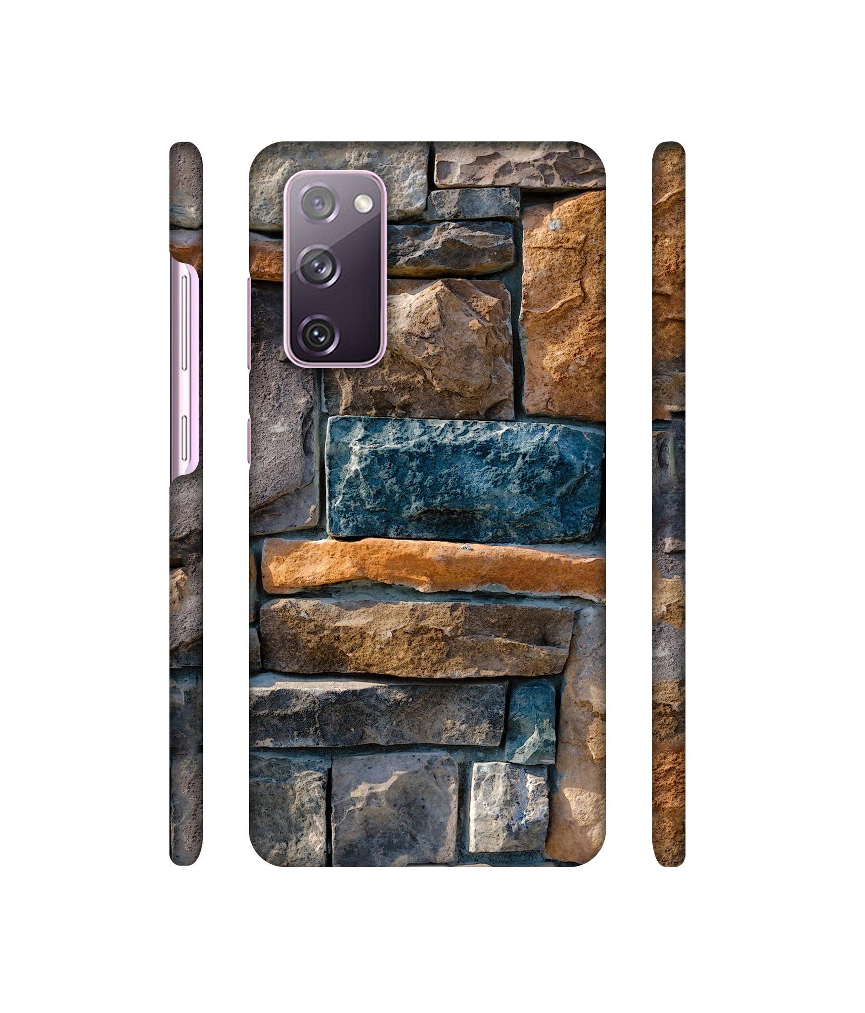Decorative Stone Cladding Designer Hard Back Cover for Samsung Galaxy S20 FE 5G