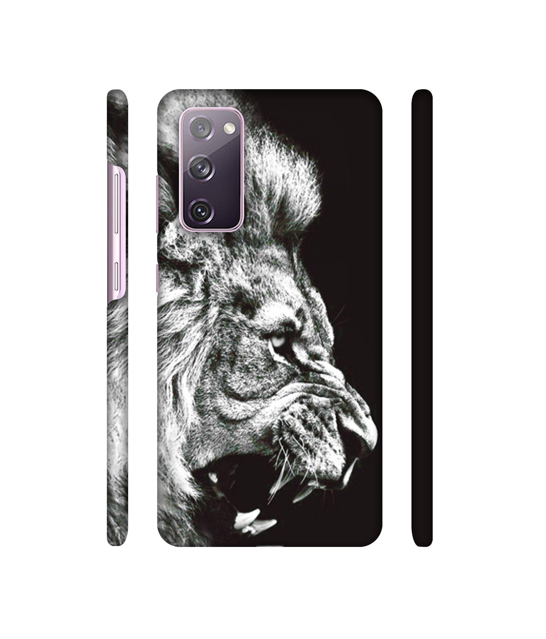 Angry Lion Designer Hard Back Cover for Samsung Galaxy S20 FE 5G