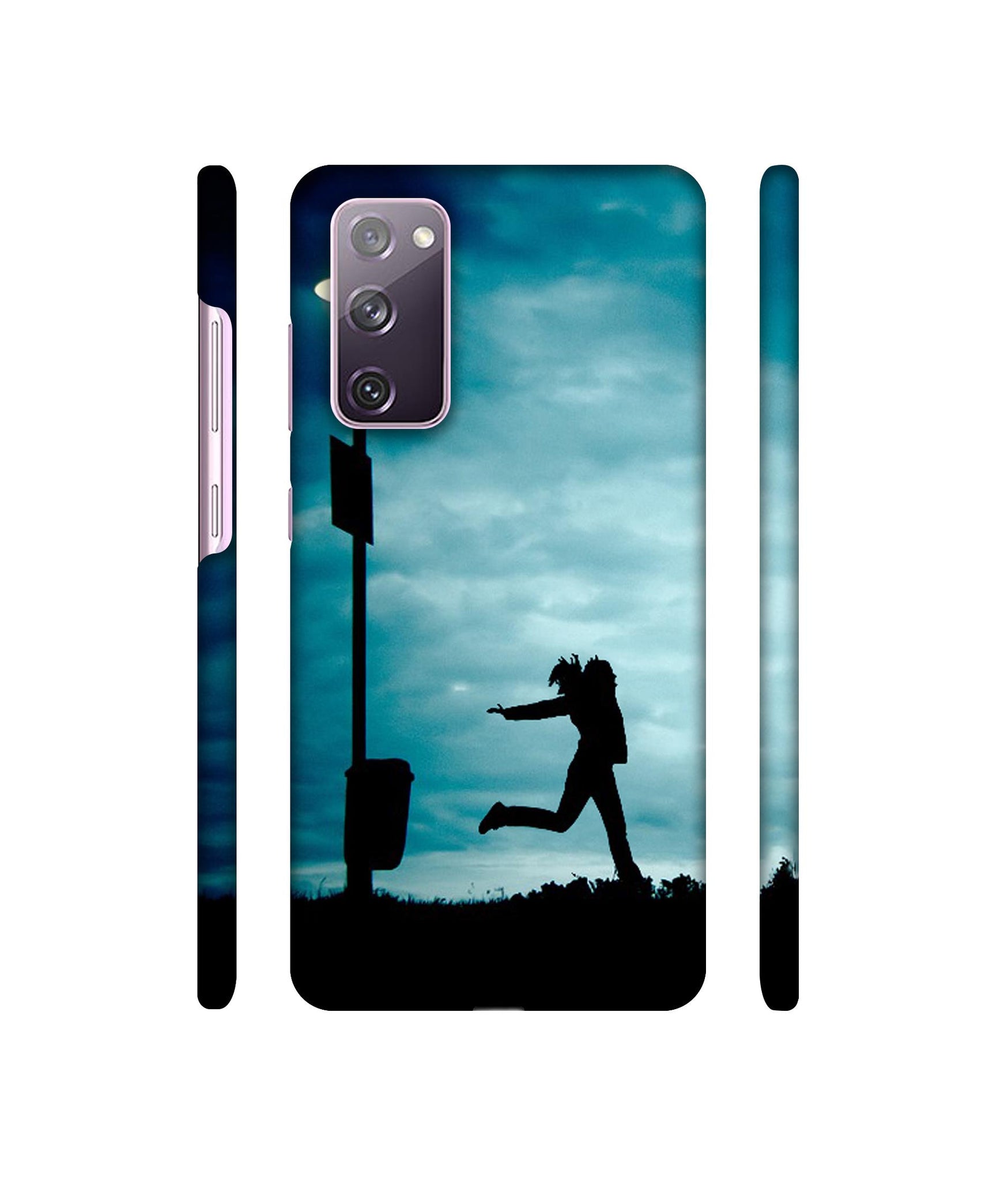 Girl Running At Night Designer Hard Back Cover for Samsung Galaxy S20 FE 5G