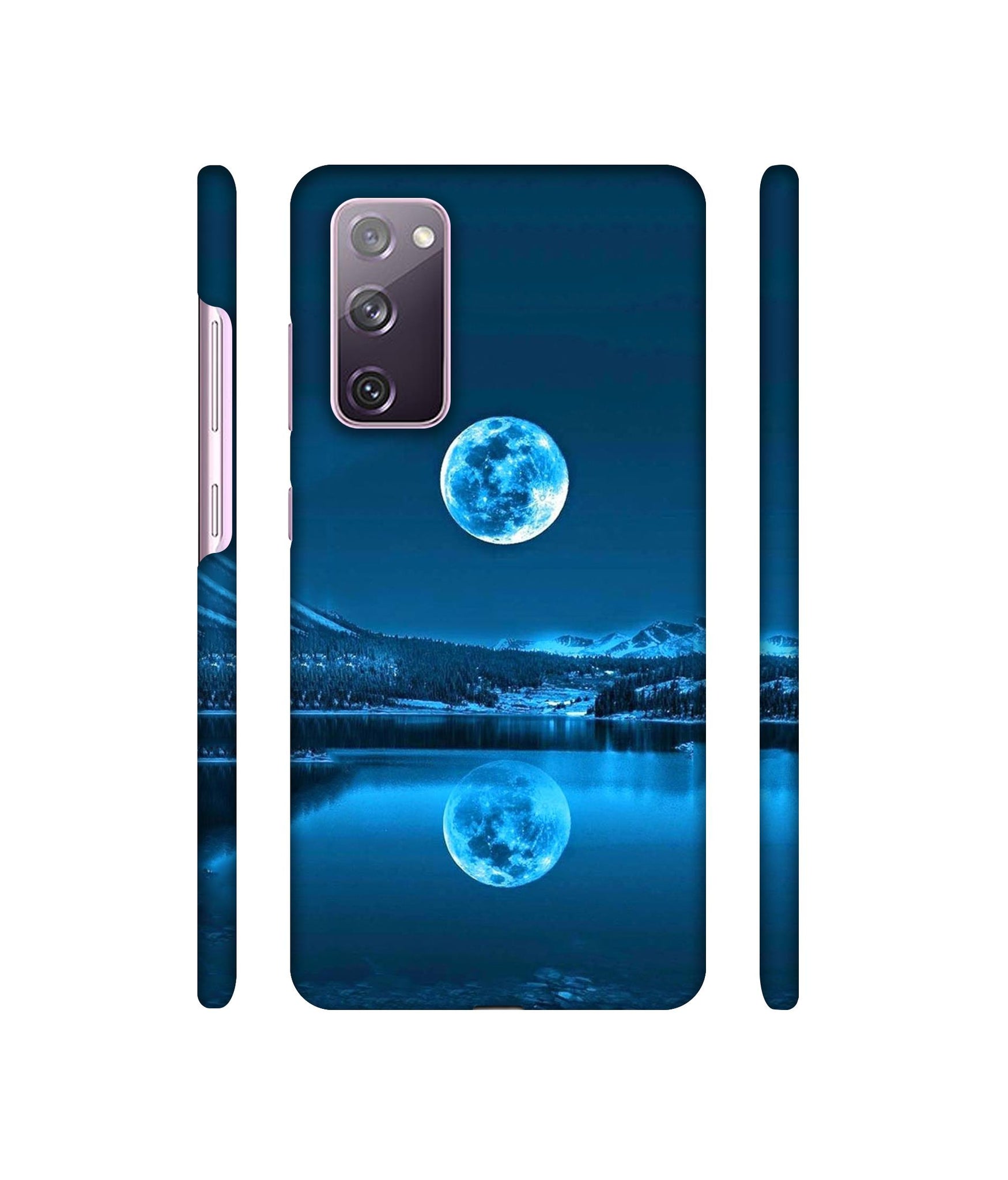 Awesome Moon Designer Hard Back Cover for Samsung Galaxy S20 FE 5G