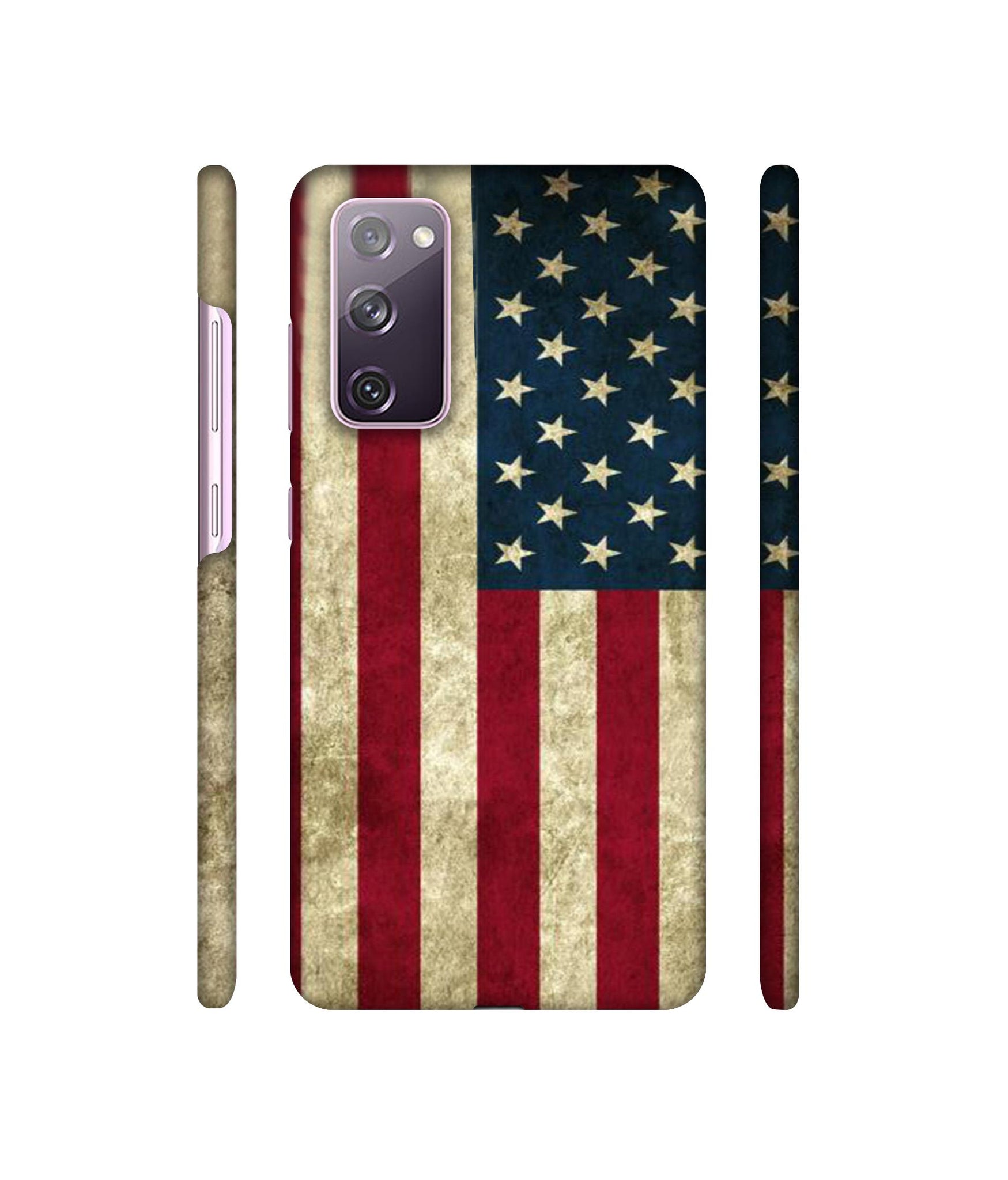 Vingate USA Flag Designer Hard Back Cover for Samsung Galaxy S20 FE 5G