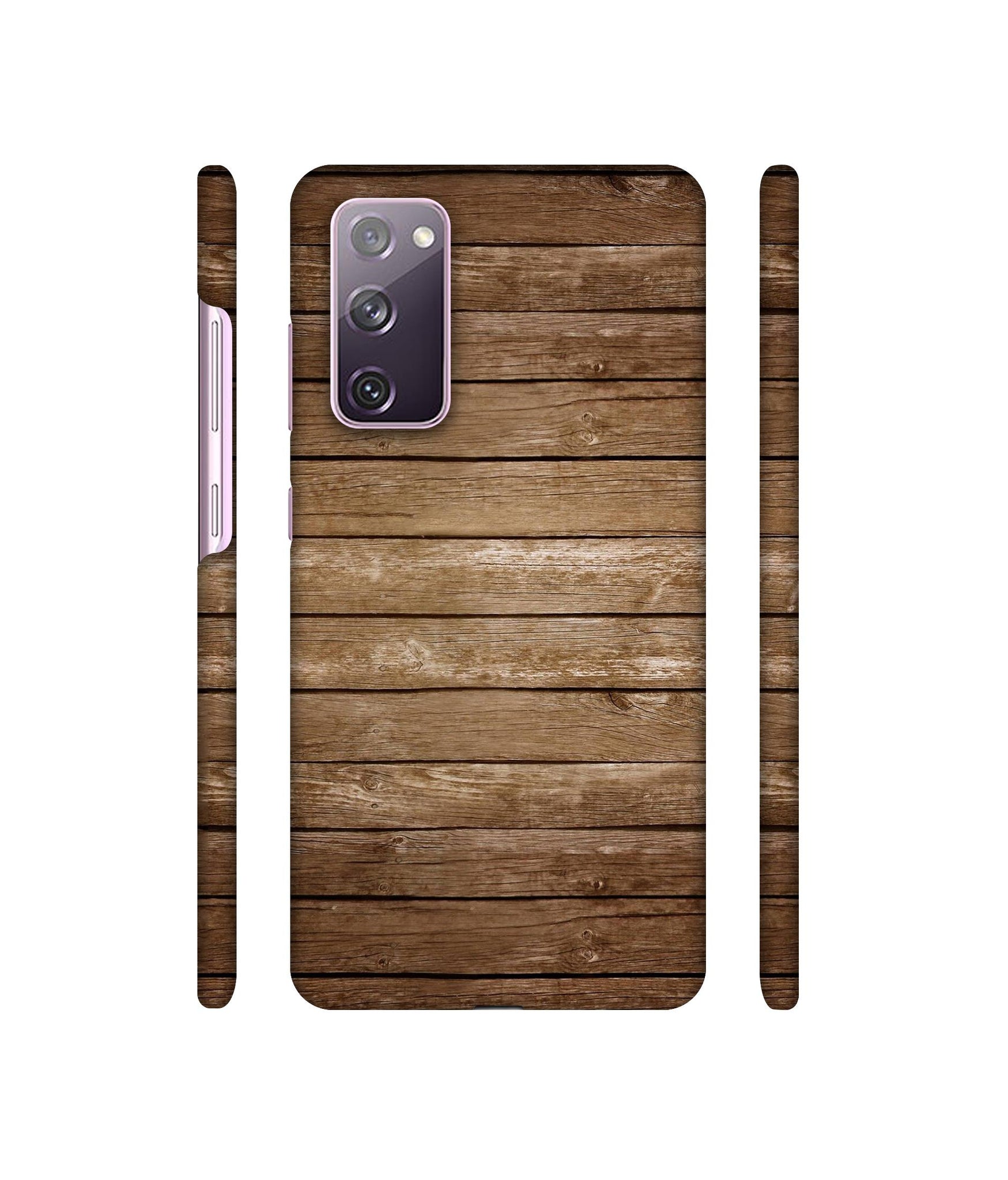 Wood Designer Hard Back Cover for Samsung Galaxy S20 FE 5G