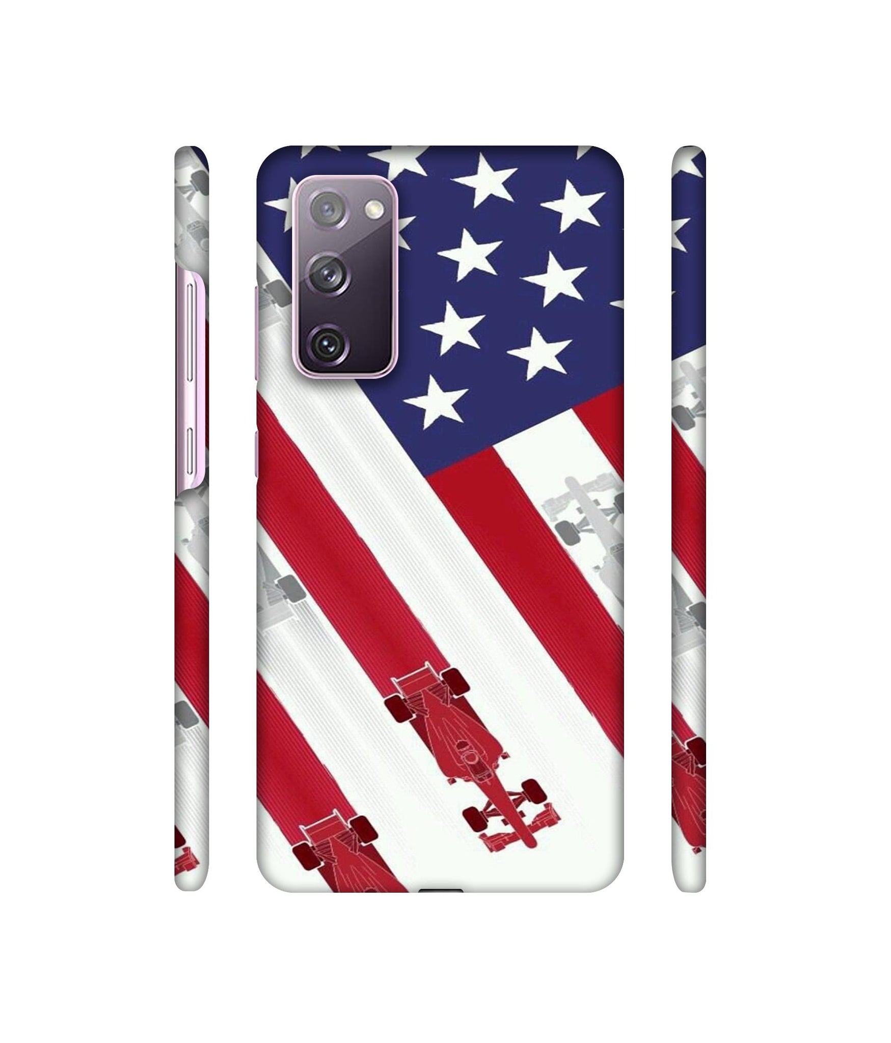Ferrari On the Zoom Print Designer Hard Back Cover for Samsung Galaxy S20 FE 5G