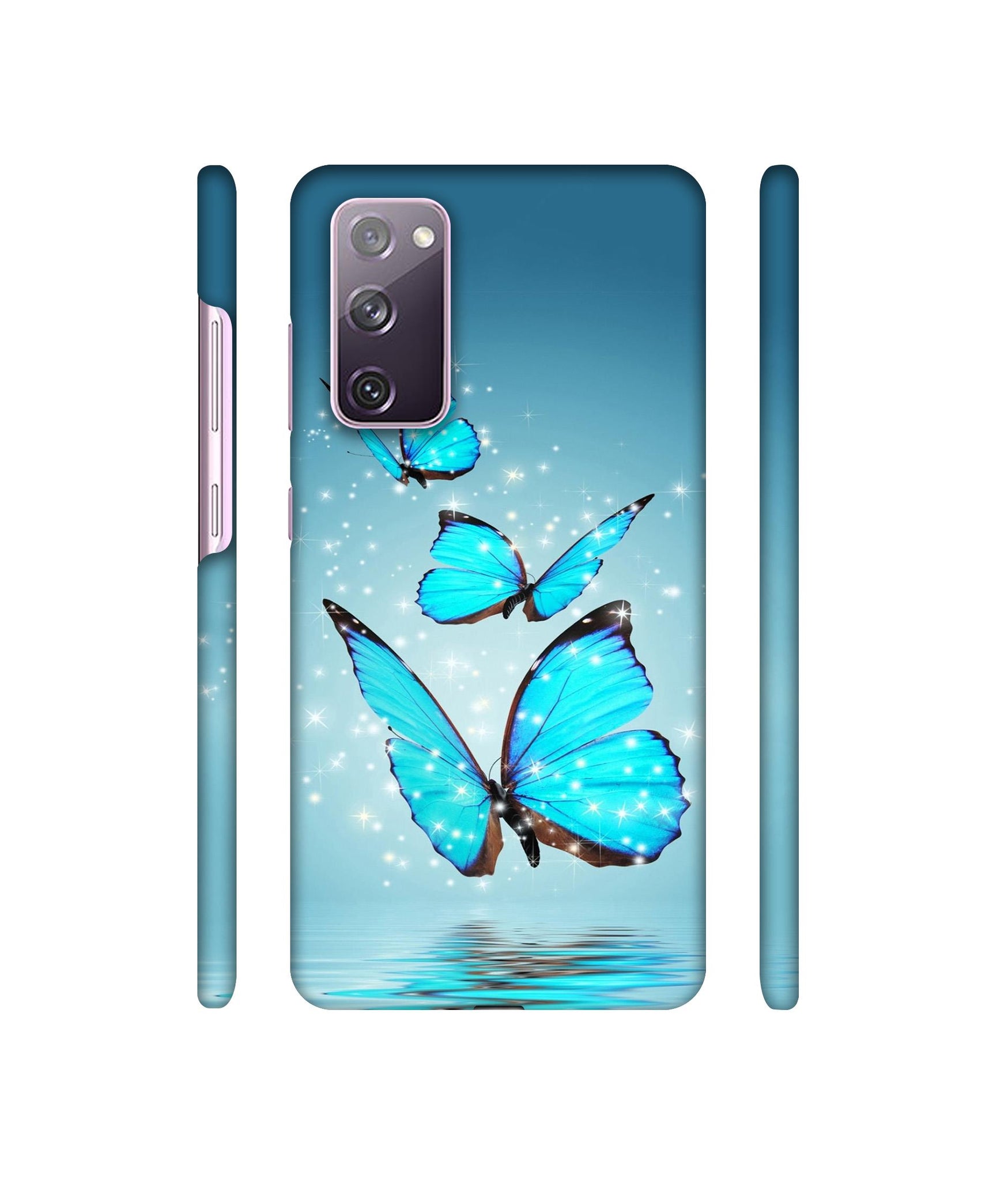 Flying Butterflies Designer Hard Back Cover for Samsung Galaxy S20 FE 5G
