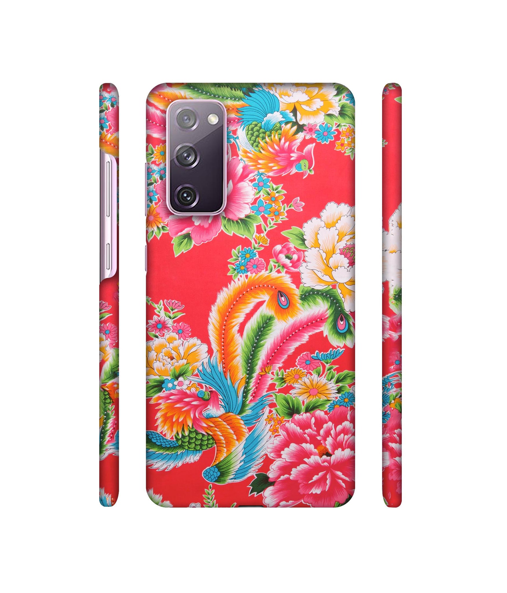 Cute Floral Pattern Print Designer Hard Back Cover for Samsung Galaxy S20 FE 5G