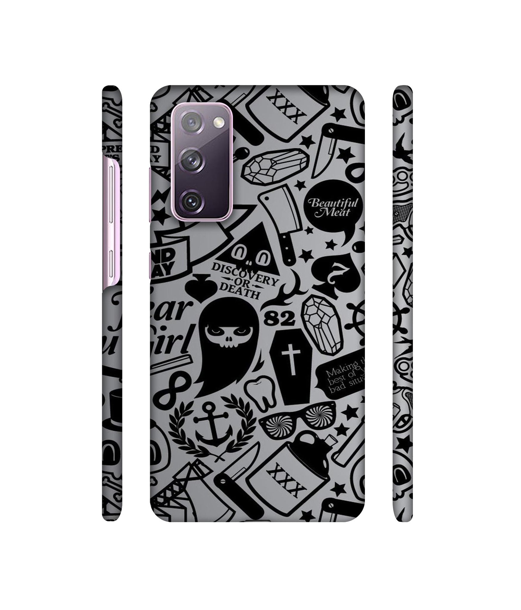 Discover Or Death Designer Hard Back Cover for Samsung Galaxy S20 FE 5G