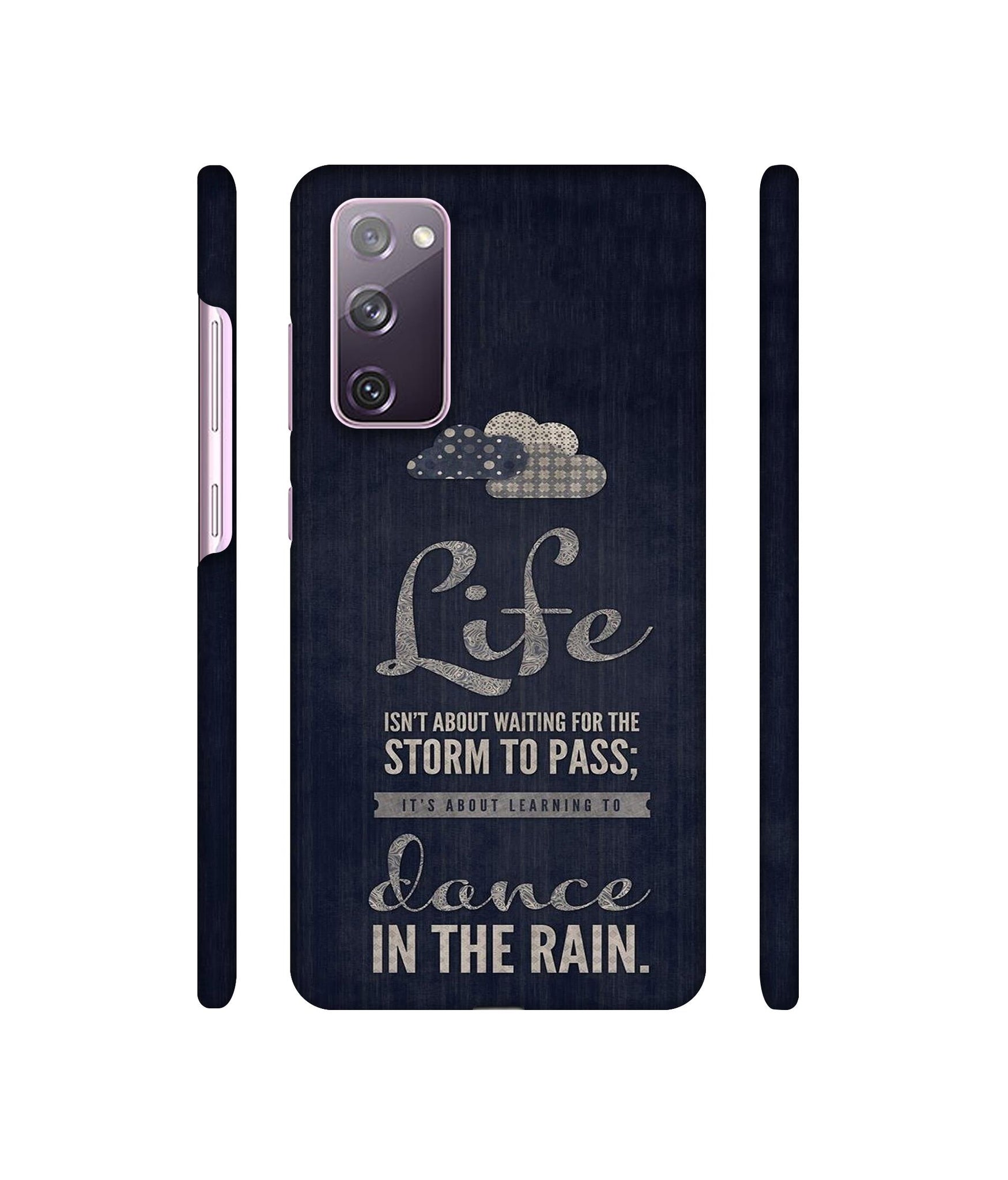Life in The Rain Designer Hard Back Cover for Samsung Galaxy S20 FE 5G