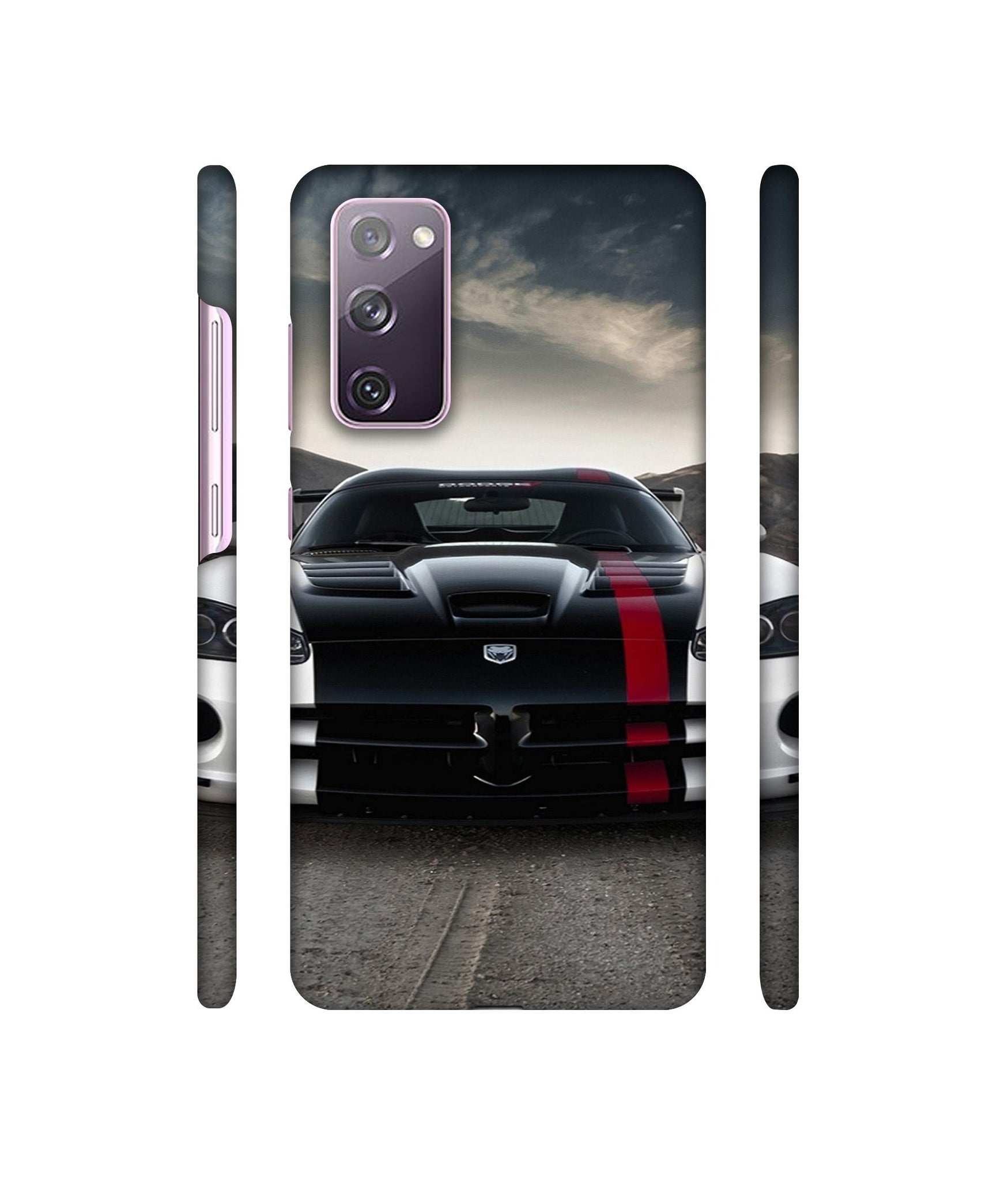 Sports Car Pattern Designer Hard Back Cover for Samsung Galaxy S20 FE 5G