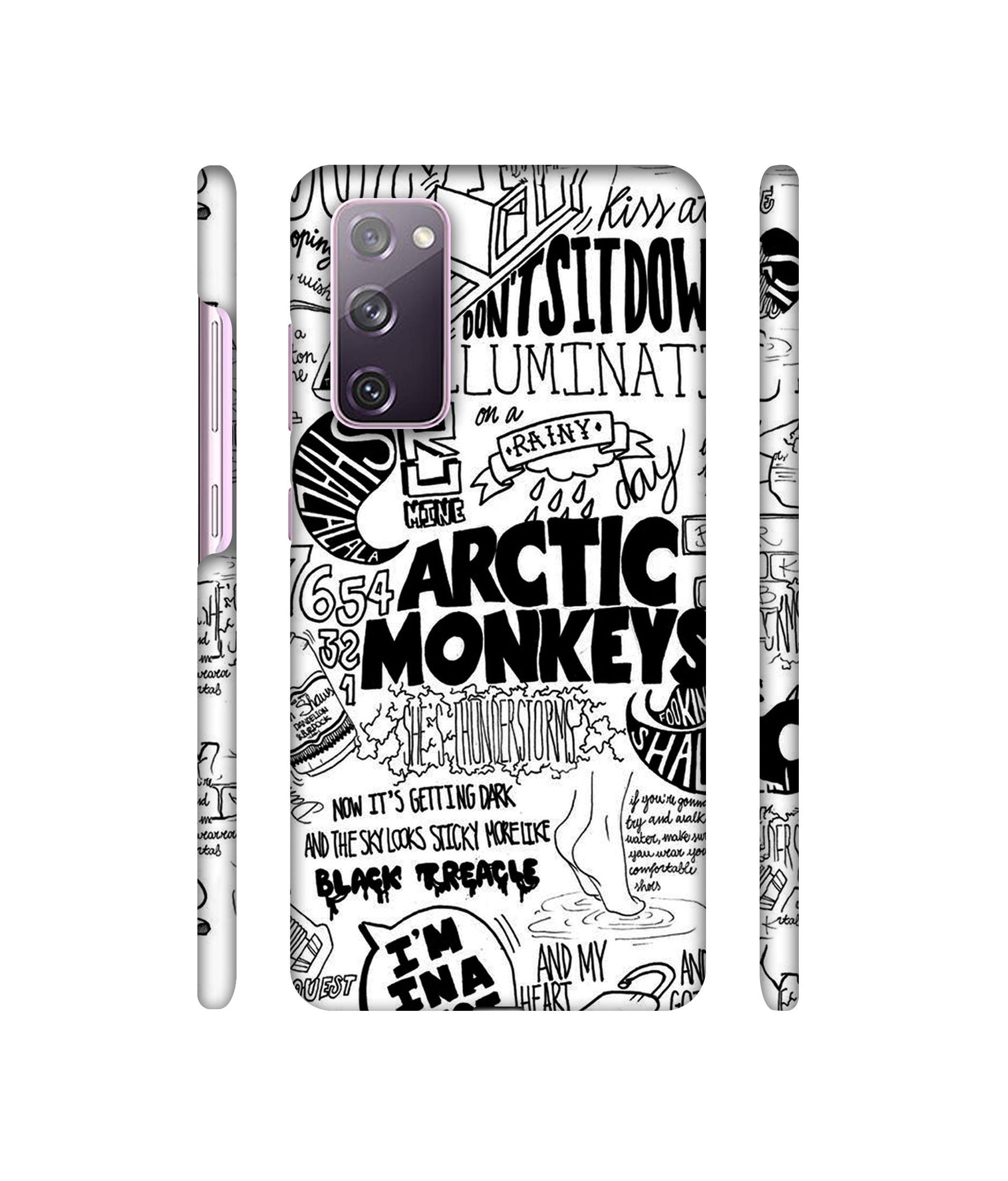 Arctic Monkeys Pattern Designer Hard Back Cover for Samsung Galaxy S20 FE 5G