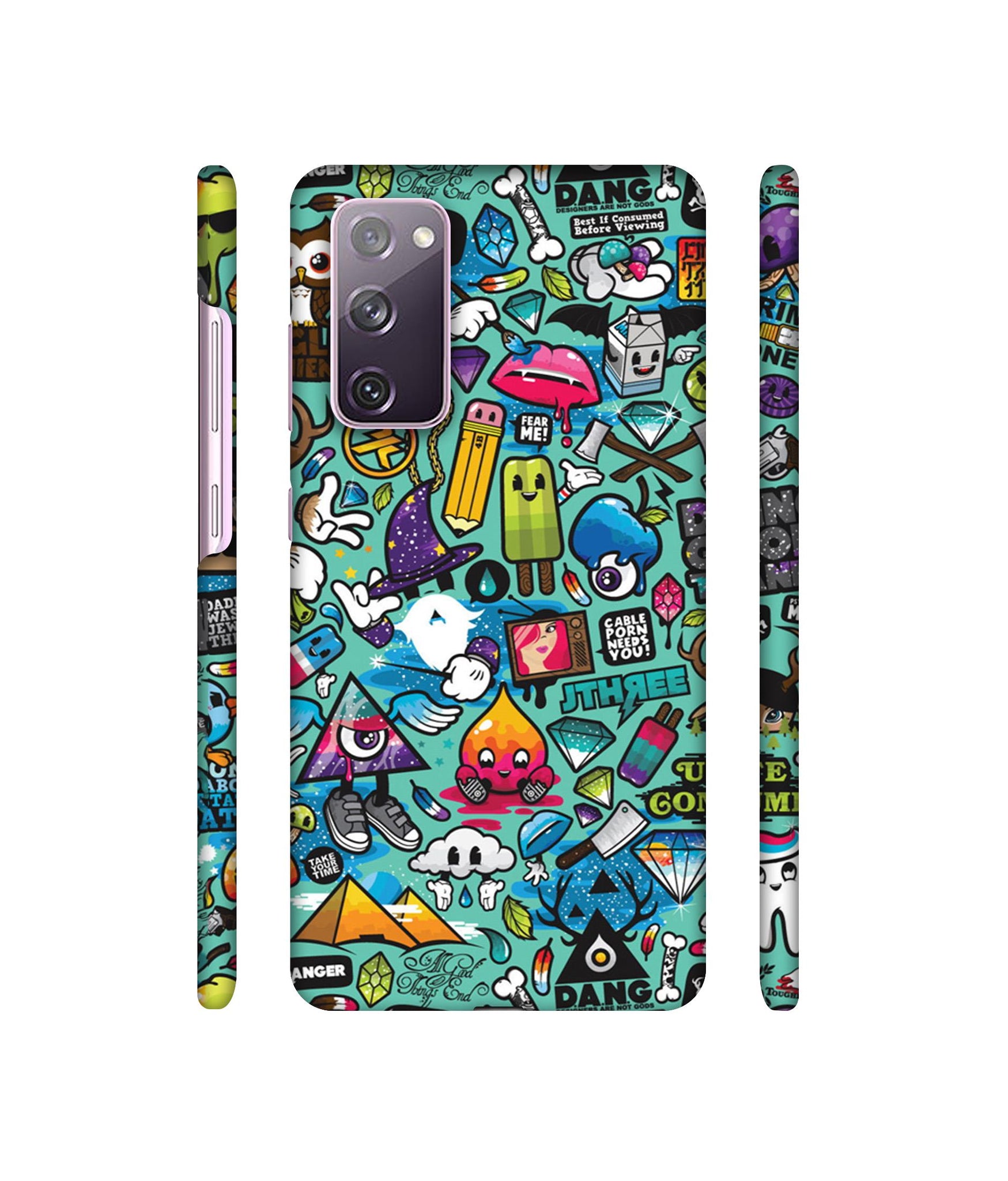 Crazy Designer Hard Back Cover for Samsung Galaxy S20 FE 5G