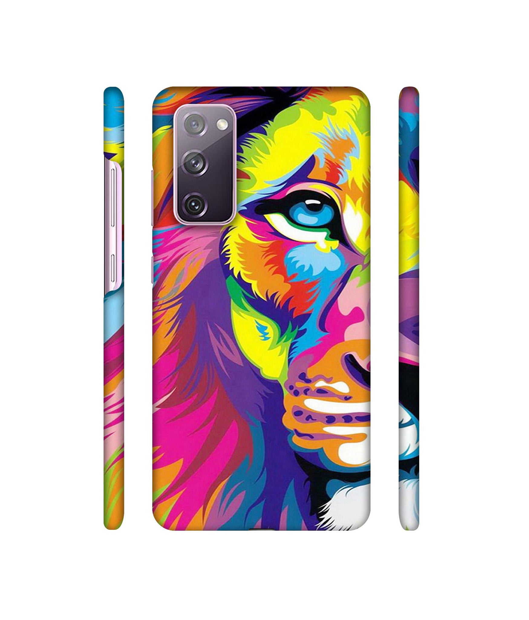Lion Designer Hard Back Cover for Samsung Galaxy S20 FE 5G