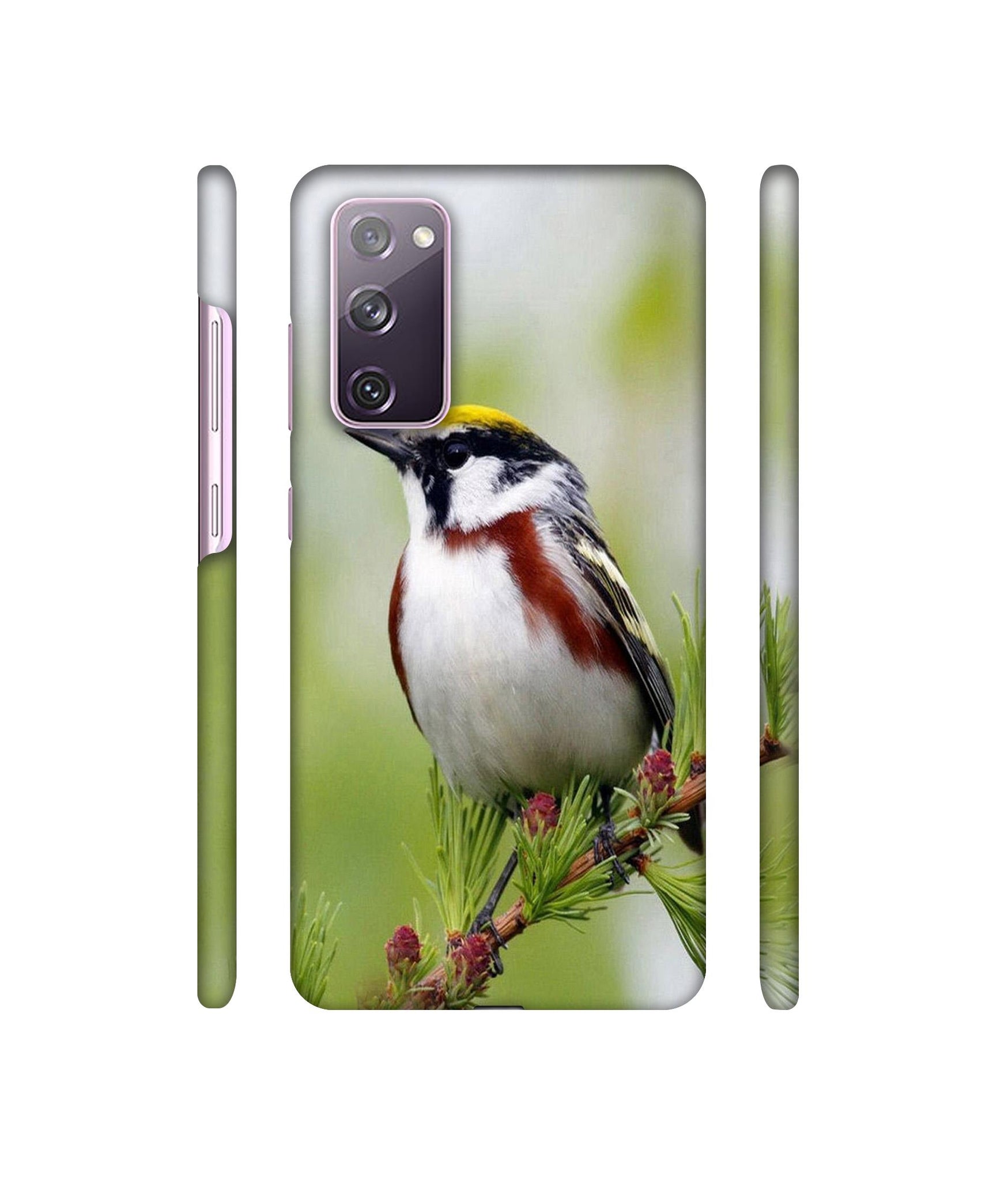 Bird Pattern Designer Hard Back Cover for Samsung Galaxy S20 FE 5G