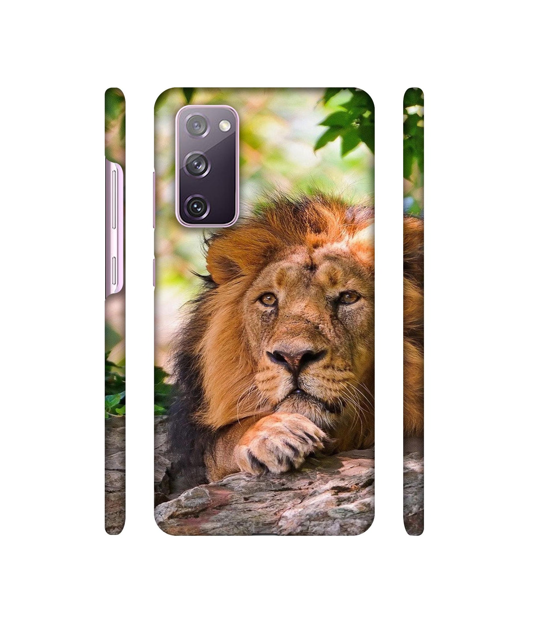 Tiger Pattern Print Designer Hard Back Cover for Samsung Galaxy S20 FE 5G