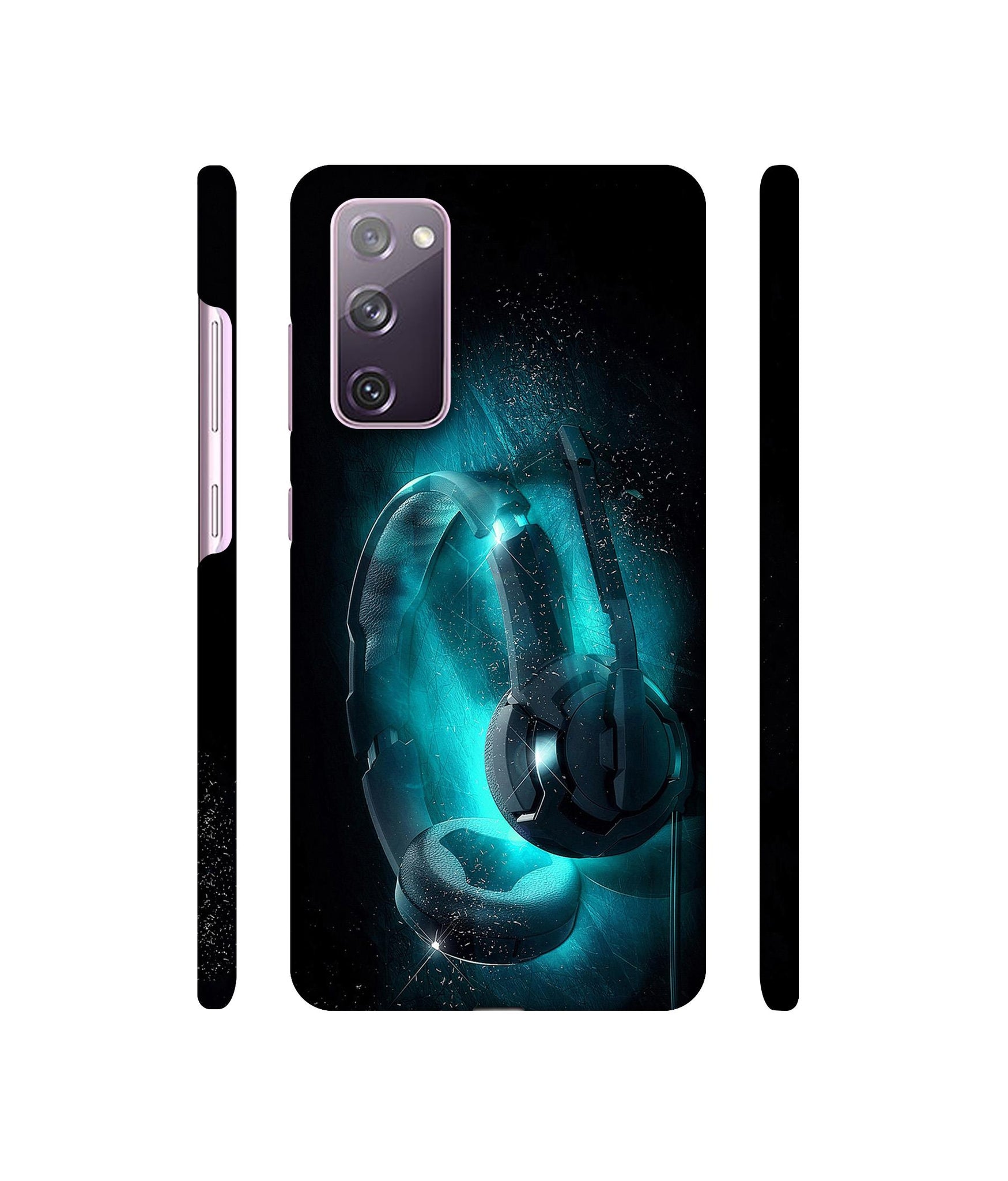 Cool Headphone Designer Hard Back Cover for Samsung Galaxy S20 FE 5G