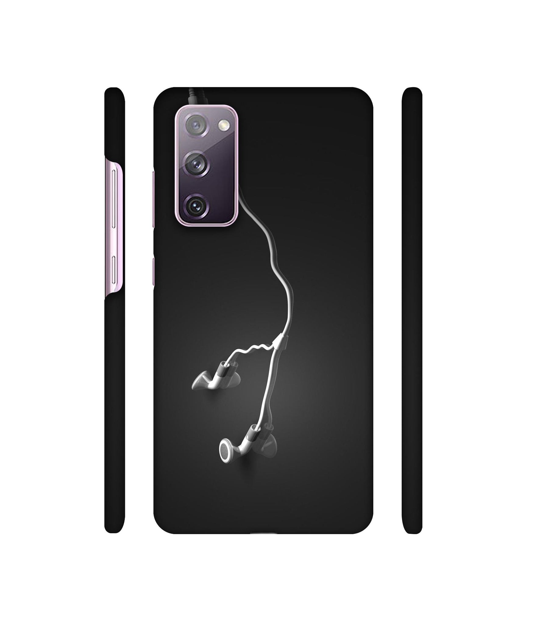 Headphone Designer Hard Back Cover for Samsung Galaxy S20 FE 5G