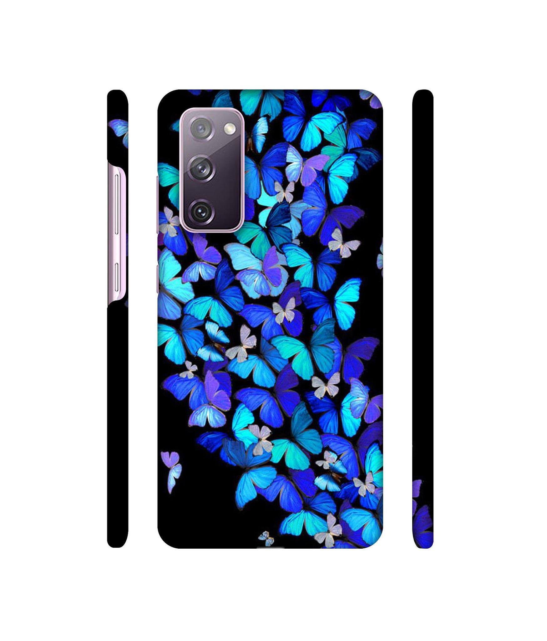 Butterfly Pattern Designer Hard Back Cover for Samsung Galaxy S20 FE 5G