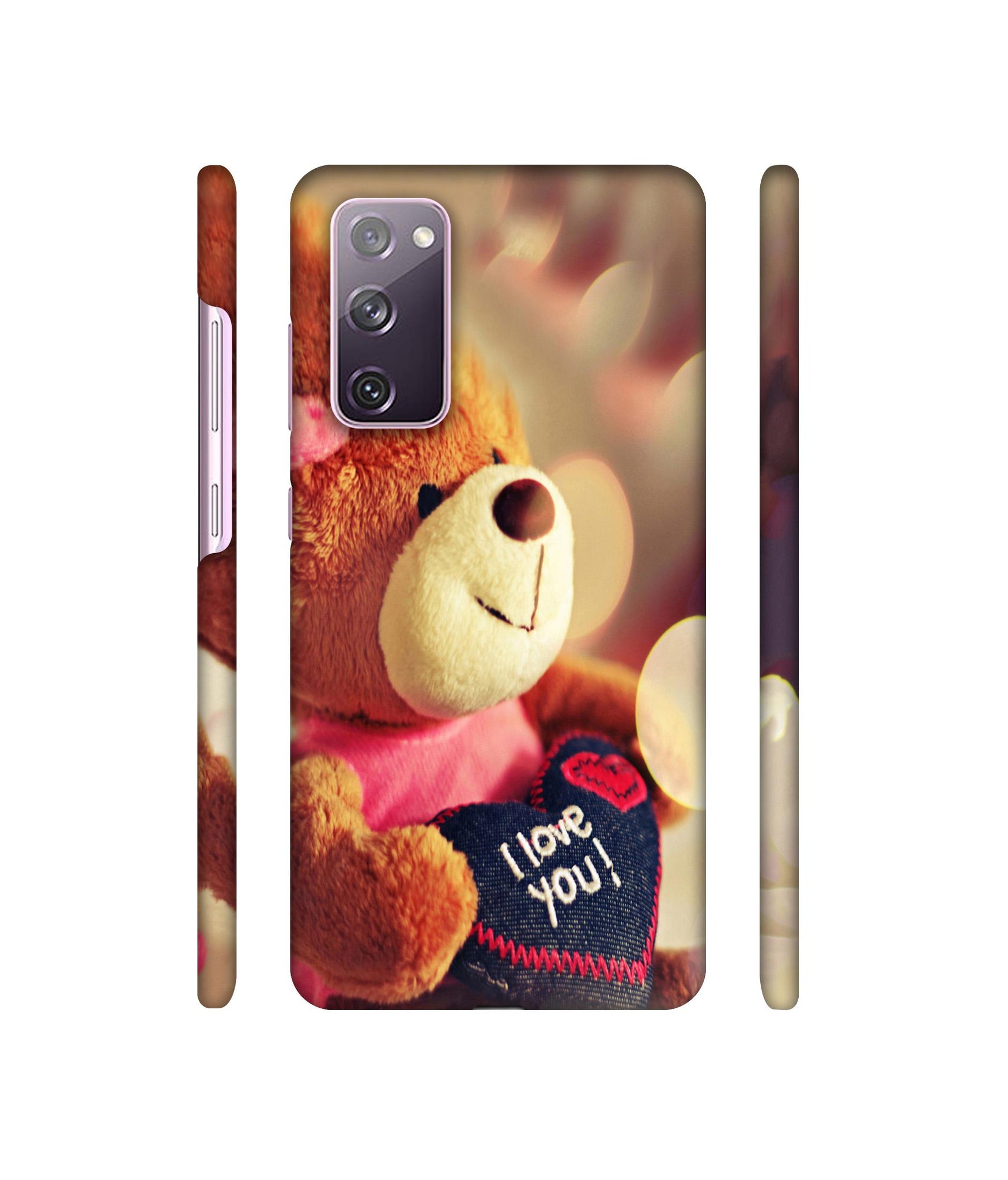Teddy Bear Designer Hard Back Cover for Samsung Galaxy S20 FE 5G